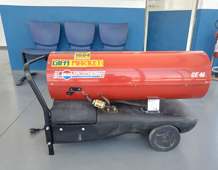 Riscaldatore industriale gasolio BIEMMEDUE,GE 46  in vendita - foto 7