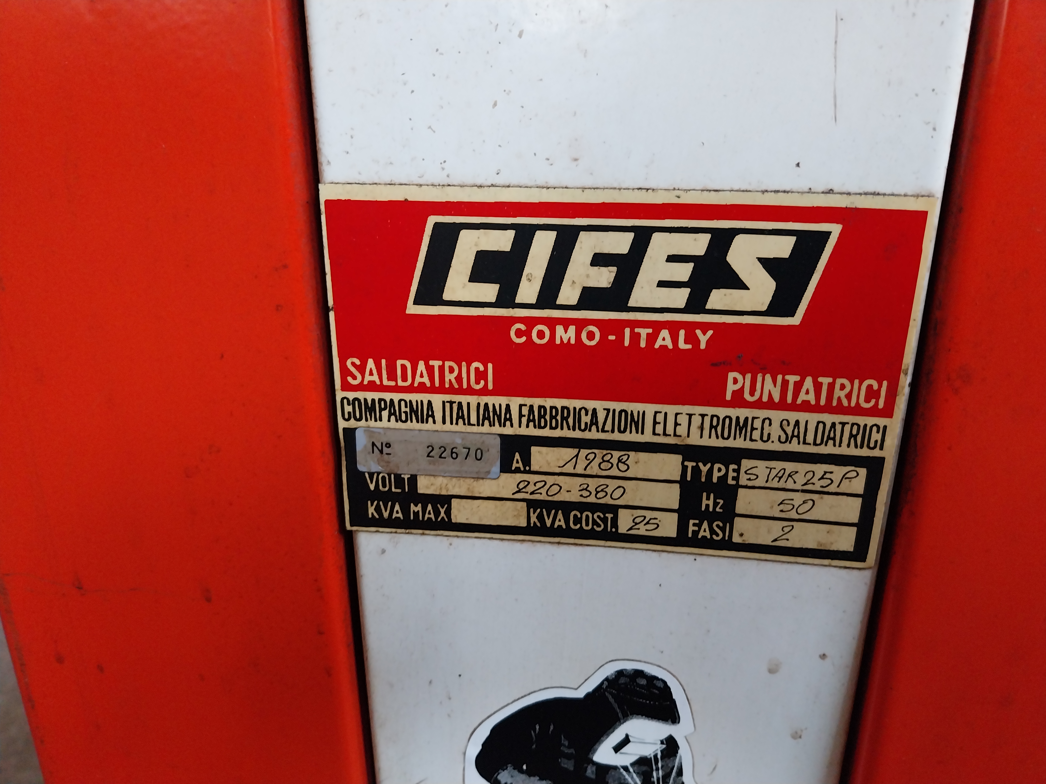 Puntatrice manuale pneumatica CIFES in vendita - foto 2