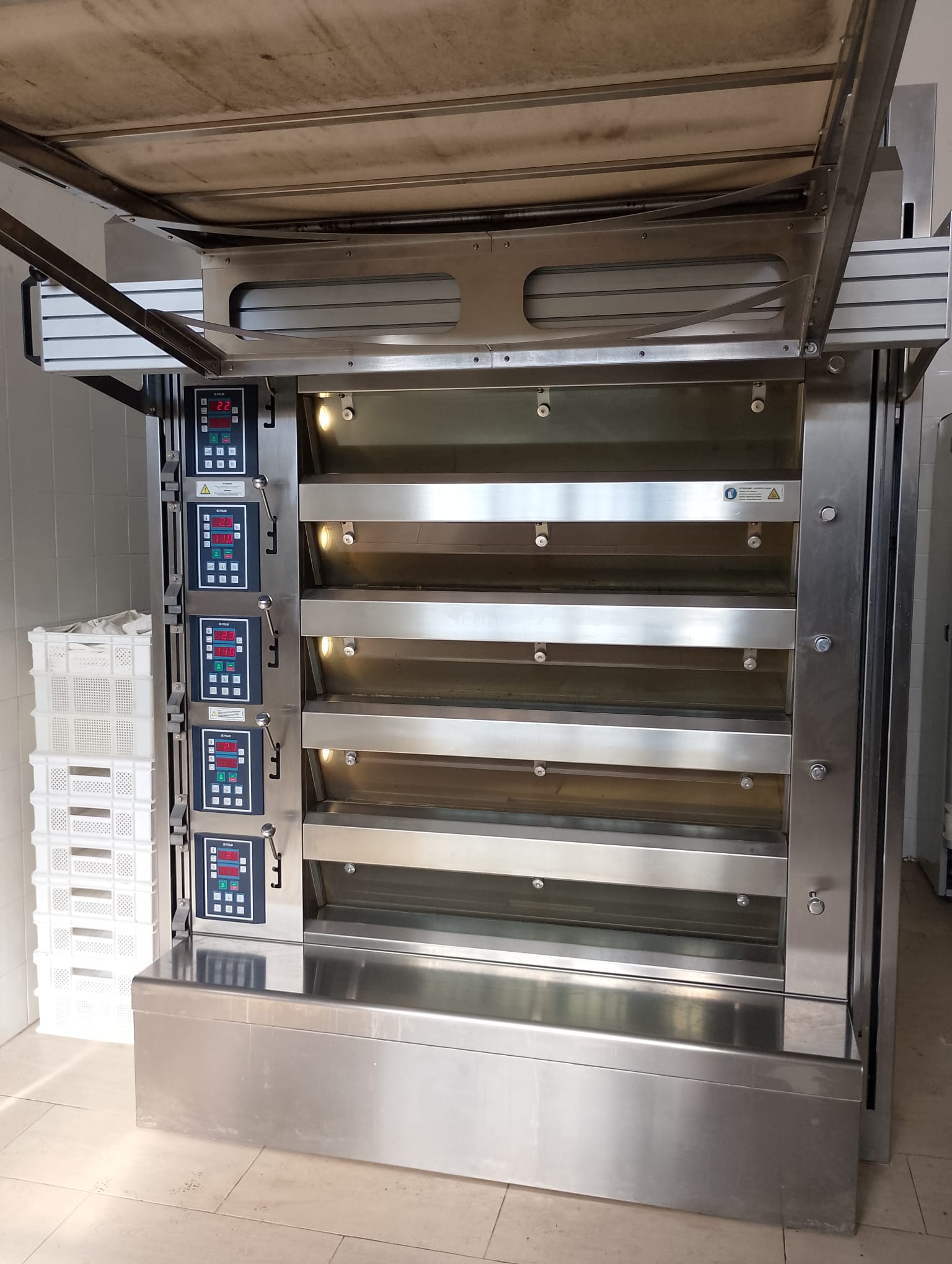 FORNO POLIN ELETTRODRAGO CLASSIC 5 C. + INFORNATORE  in vendita - foto 12