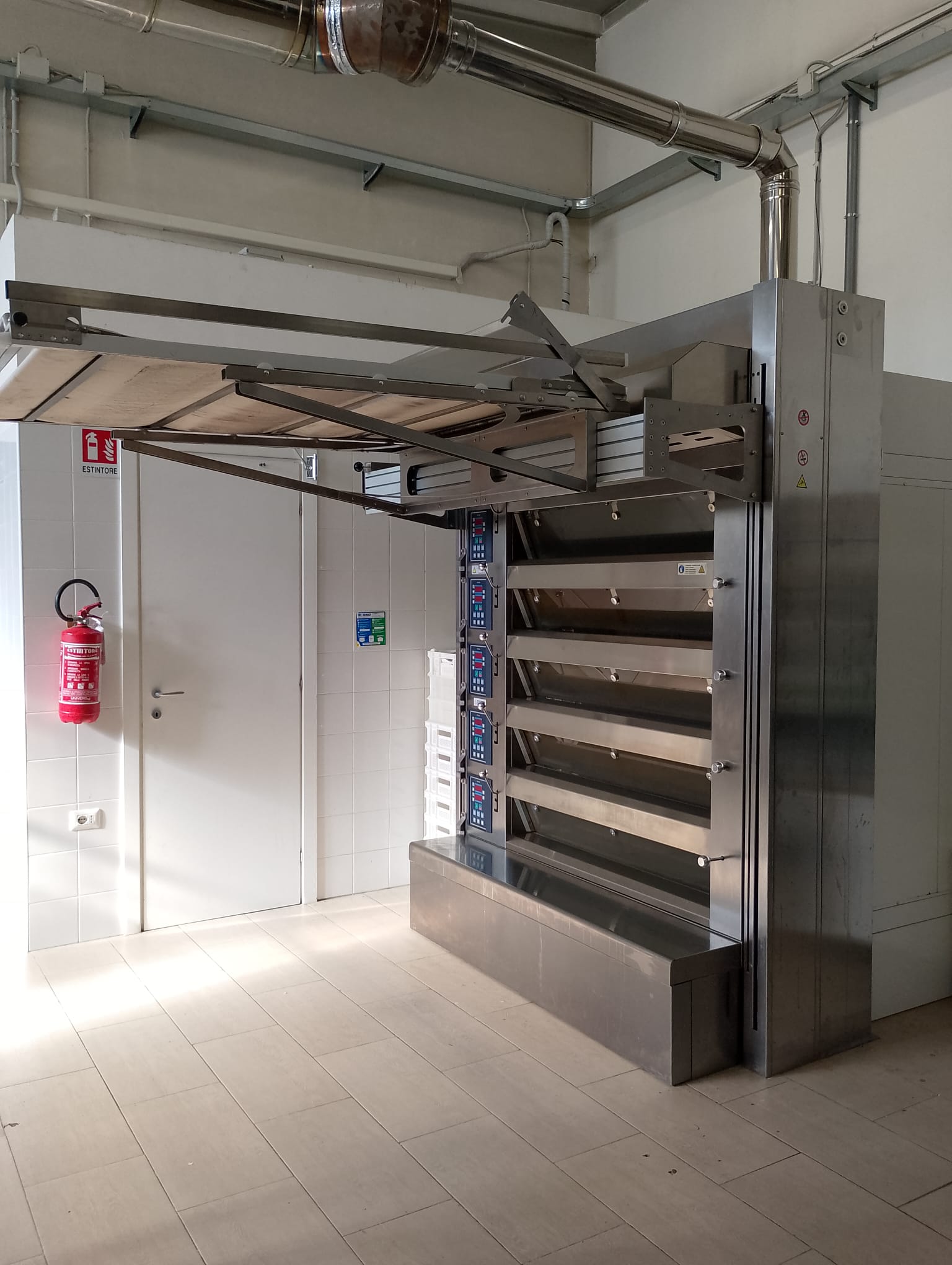 FORNO POLIN ELETTRODRAGO CLASSIC 5 C. + INFORNATORE  in vendita - foto 9