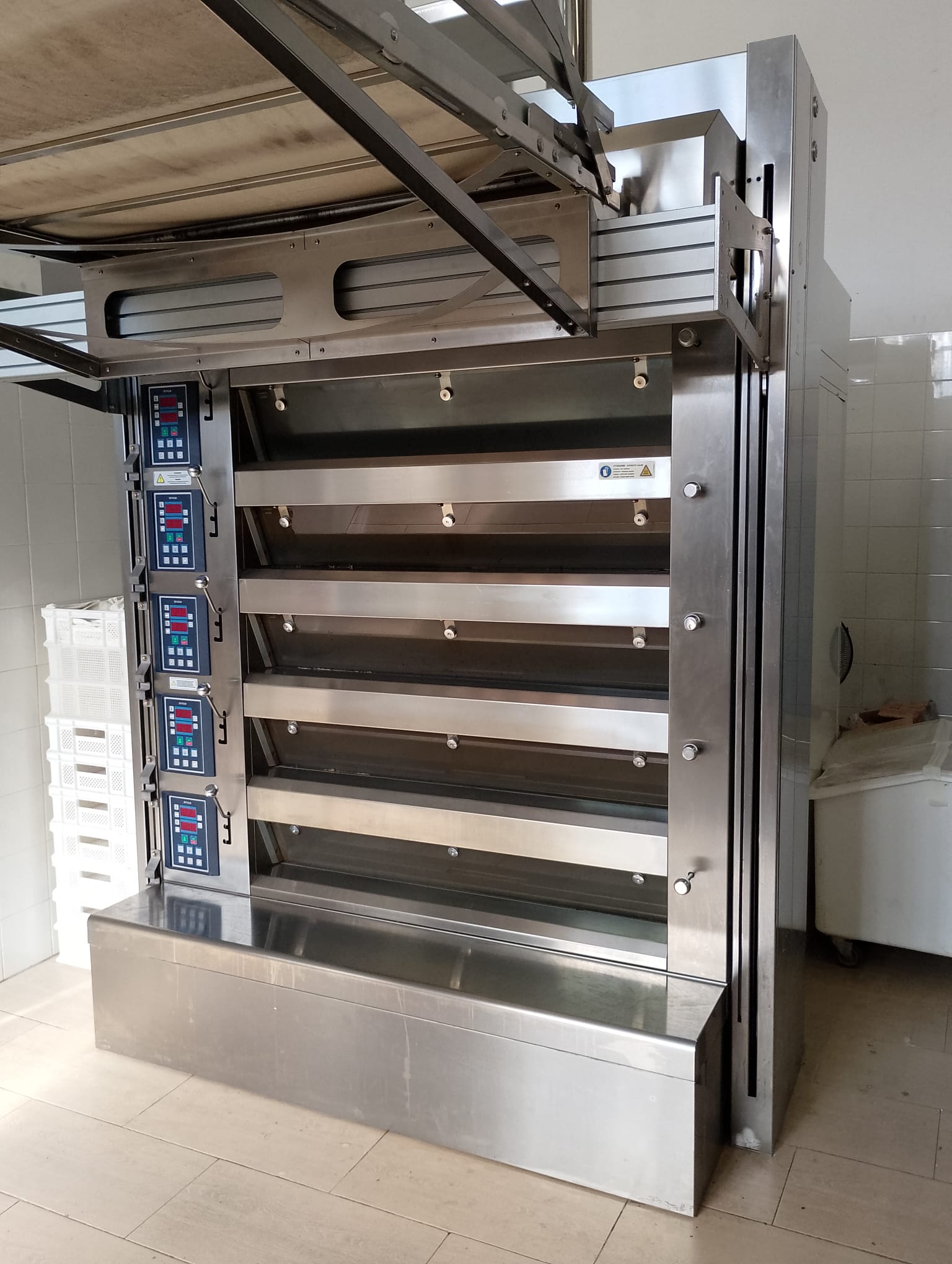 FORNO POLIN ELETTRODRAGO CLASSIC 5 C. + INFORNATORE  in vendita - foto 2