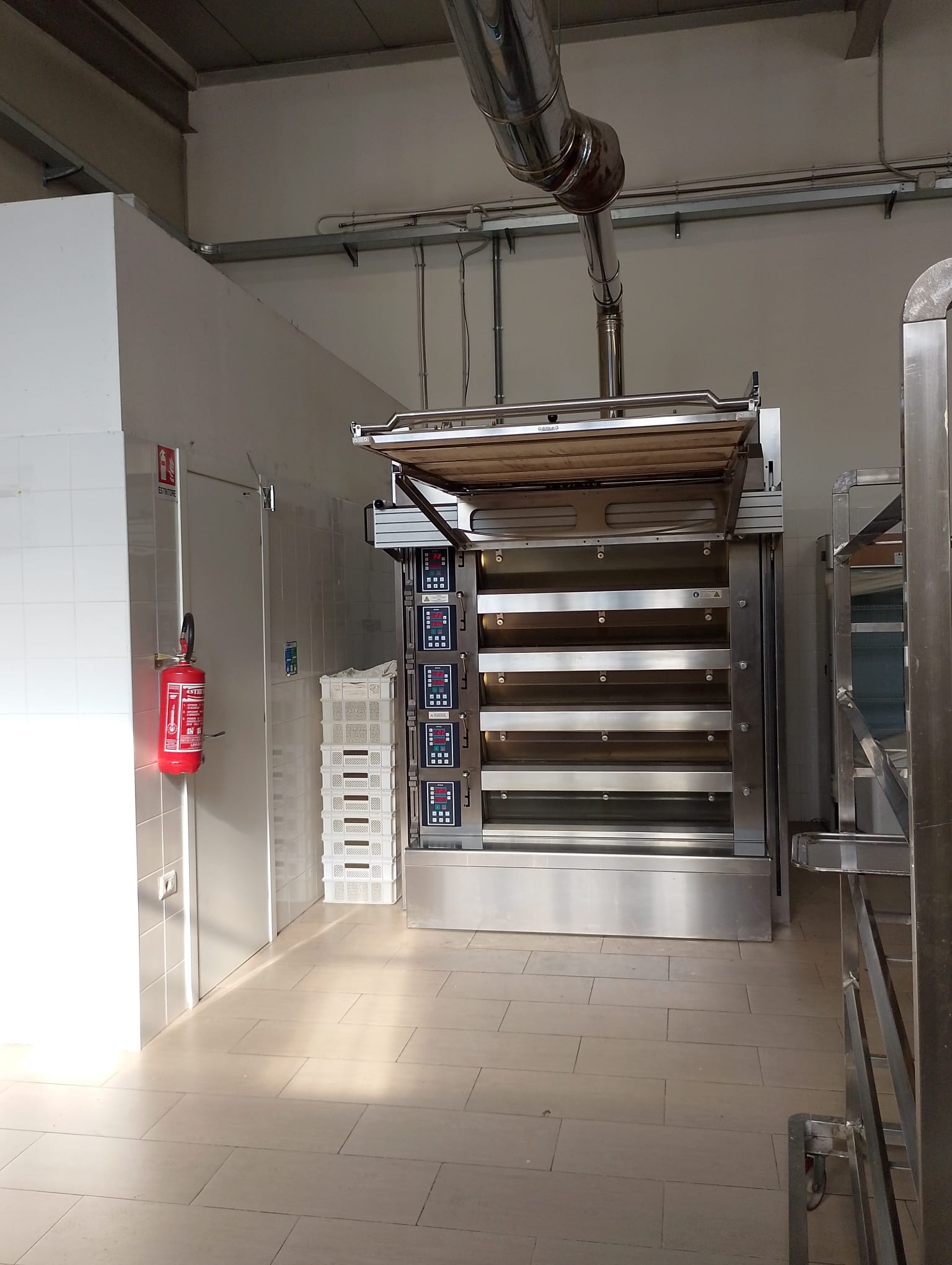 FORNO POLIN ELETTRODRAGO CLASSIC 5 C. + INFORNATORE  in vendita - foto 10