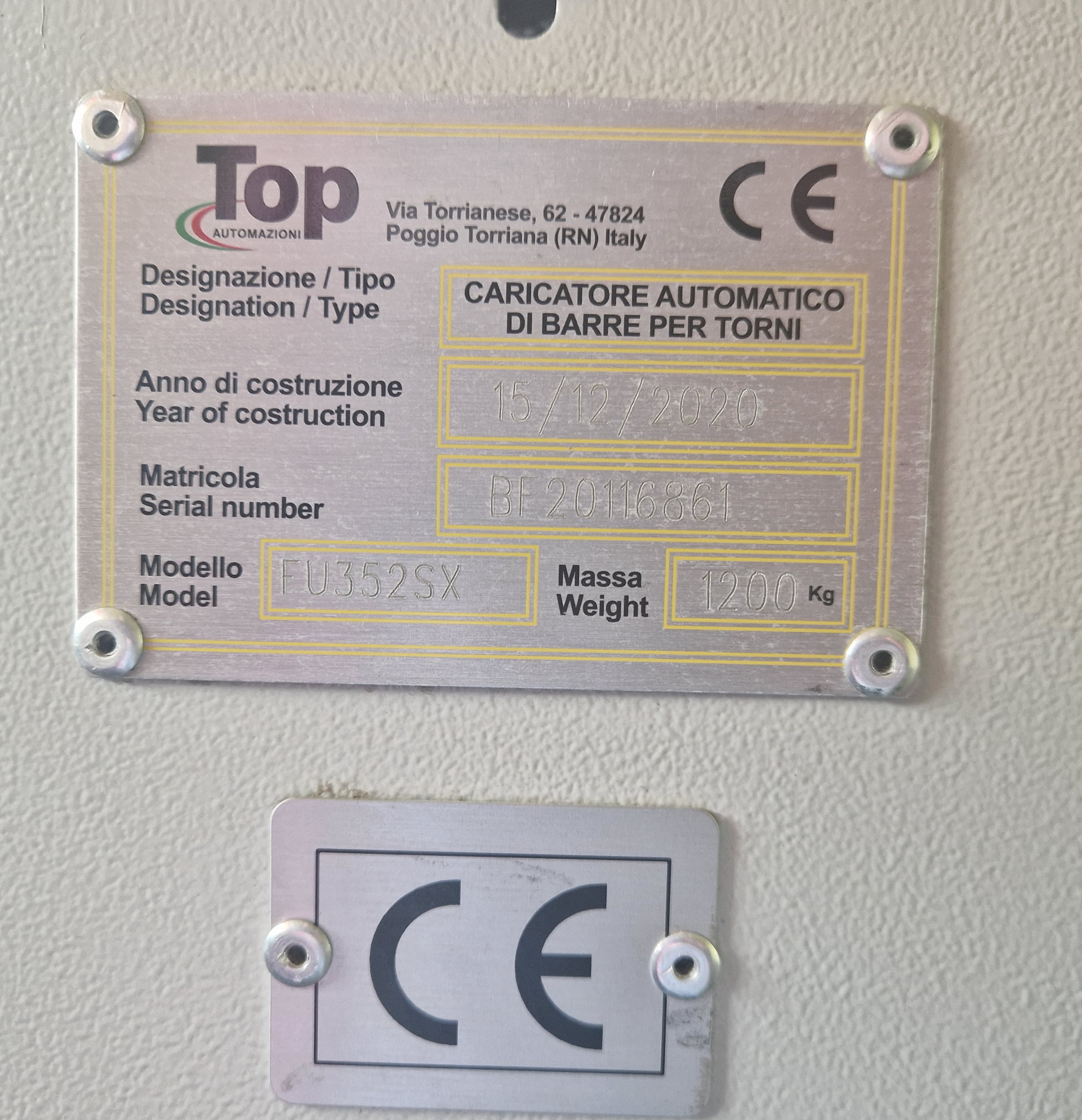 TOP Automazioni FUSION 352 SX in vendita - foto 4