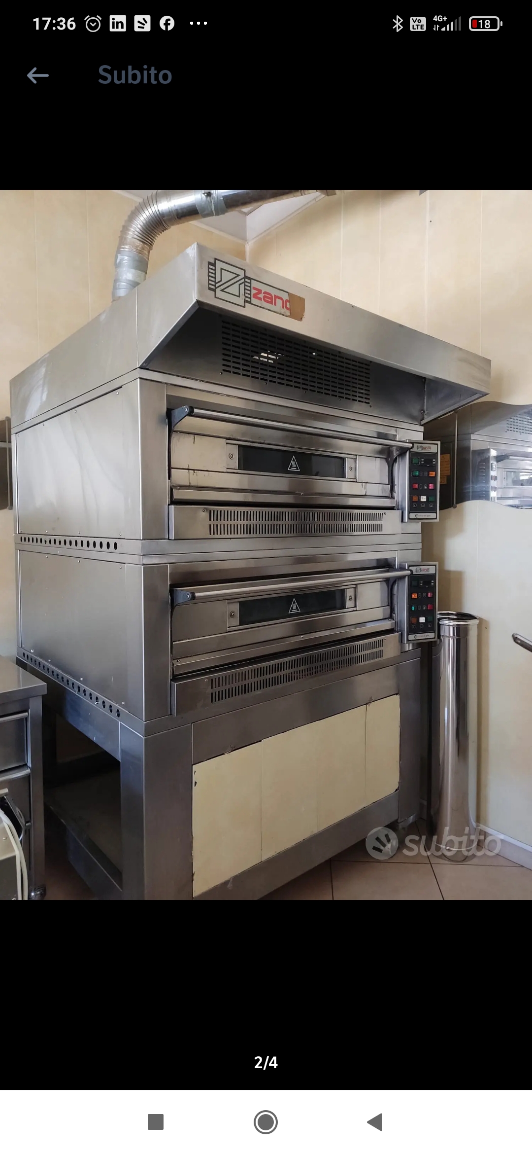 Forno zanolli 2012 in vendita - foto 2