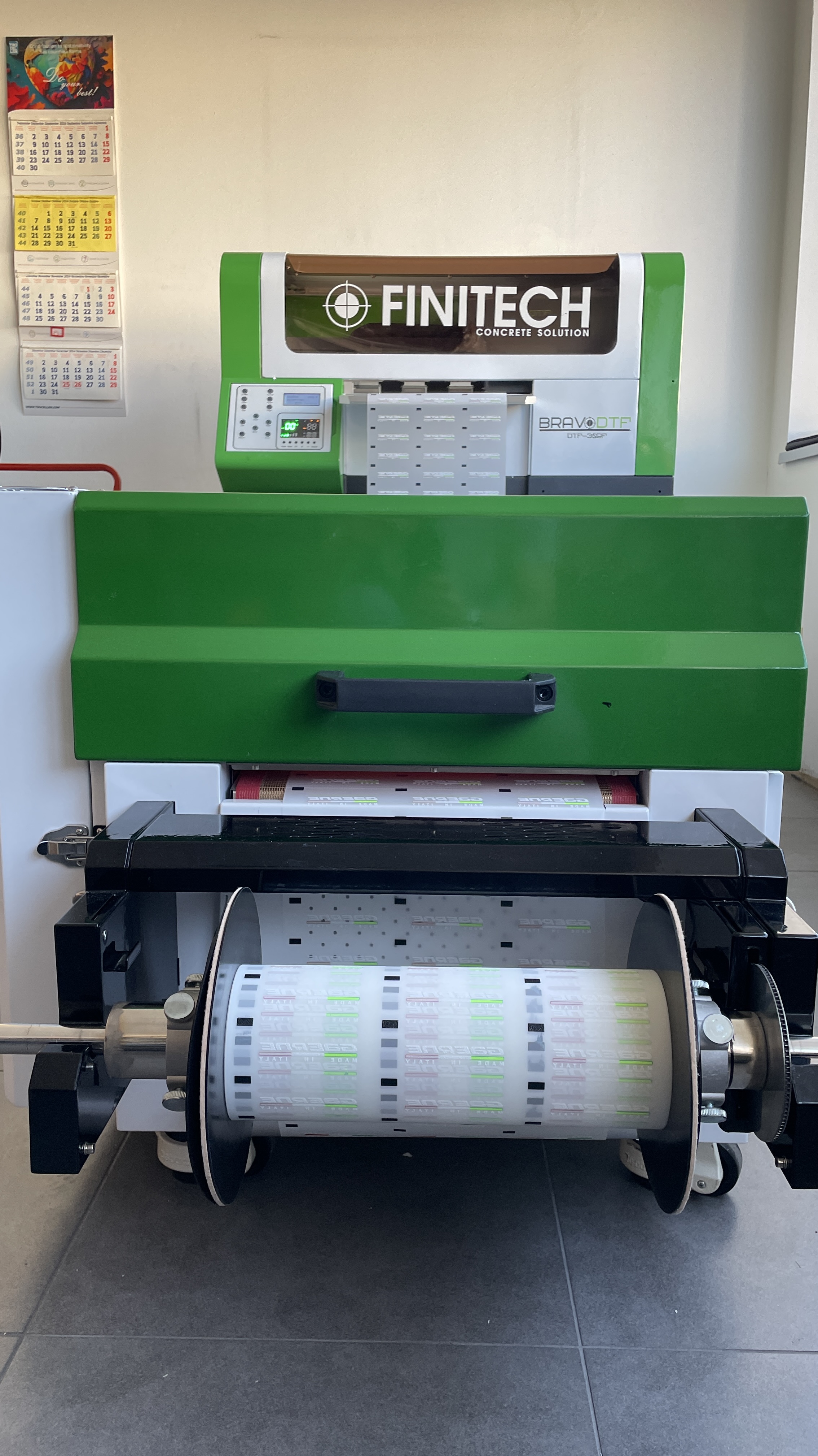 STAMPANTE DTF +FLUO H30 2TESTE +FORNO _ IN GARANZIA in vendita - foto 1