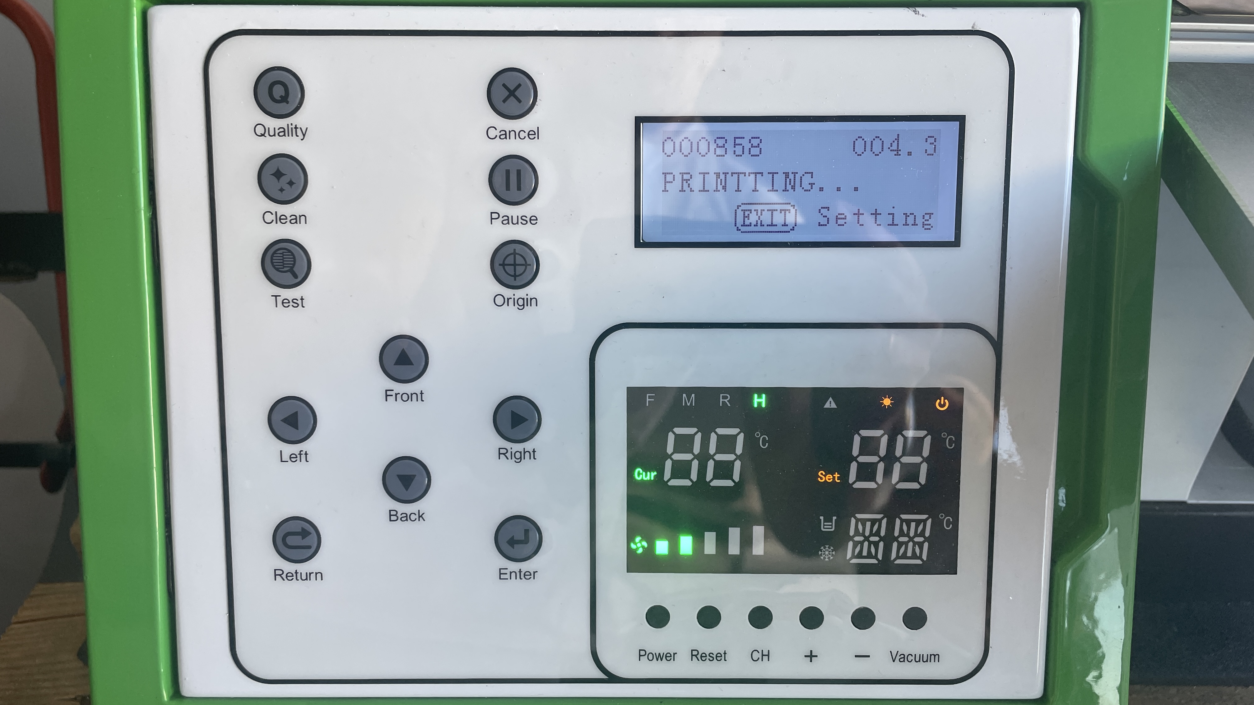 STAMPANTE DTF +FLUO H30 2TESTE +FORNO _ IN GARANZIA in vendita - foto 6