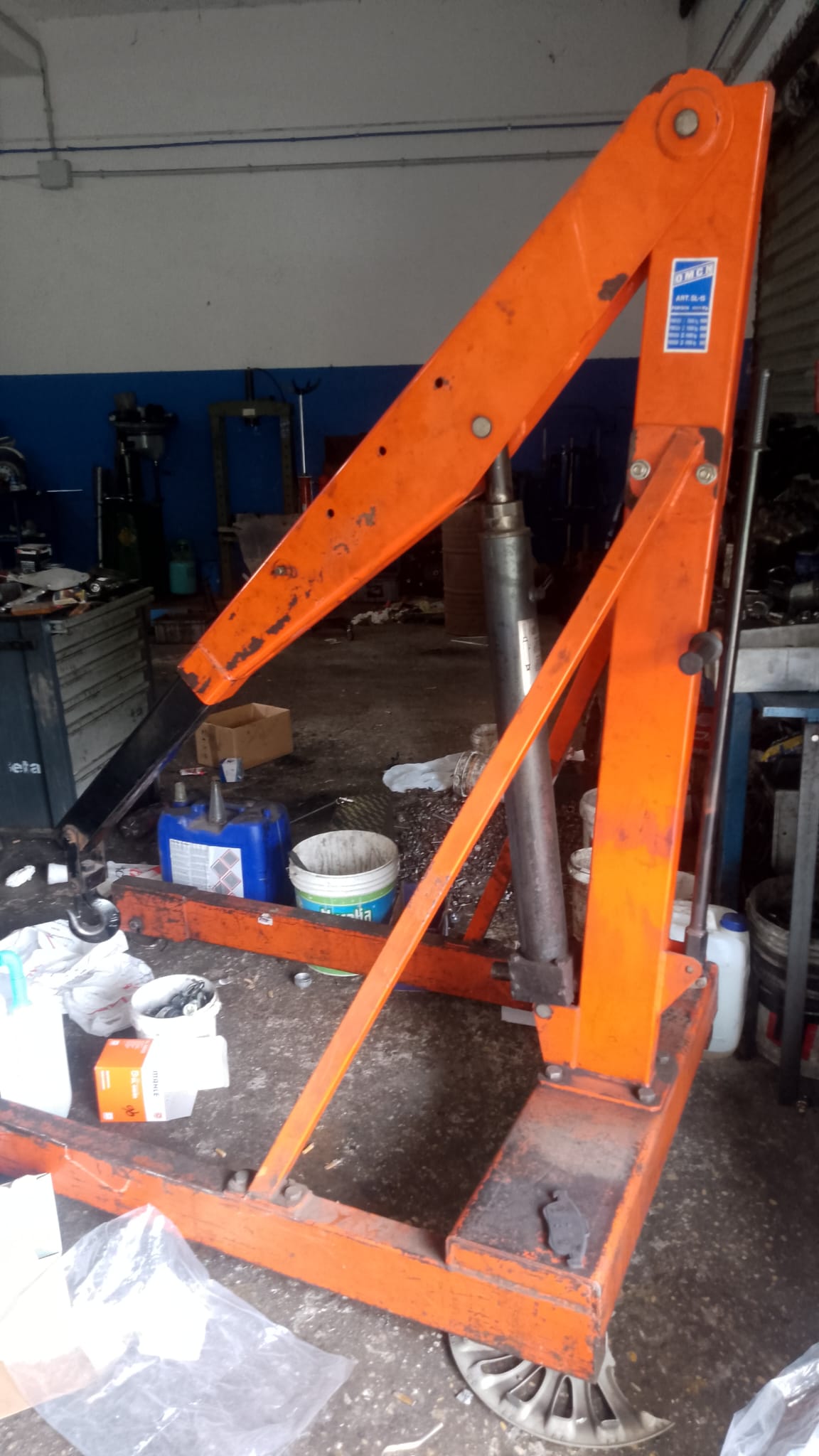 GRU IDRAULICA A CARRELLO in vendita - foto 1