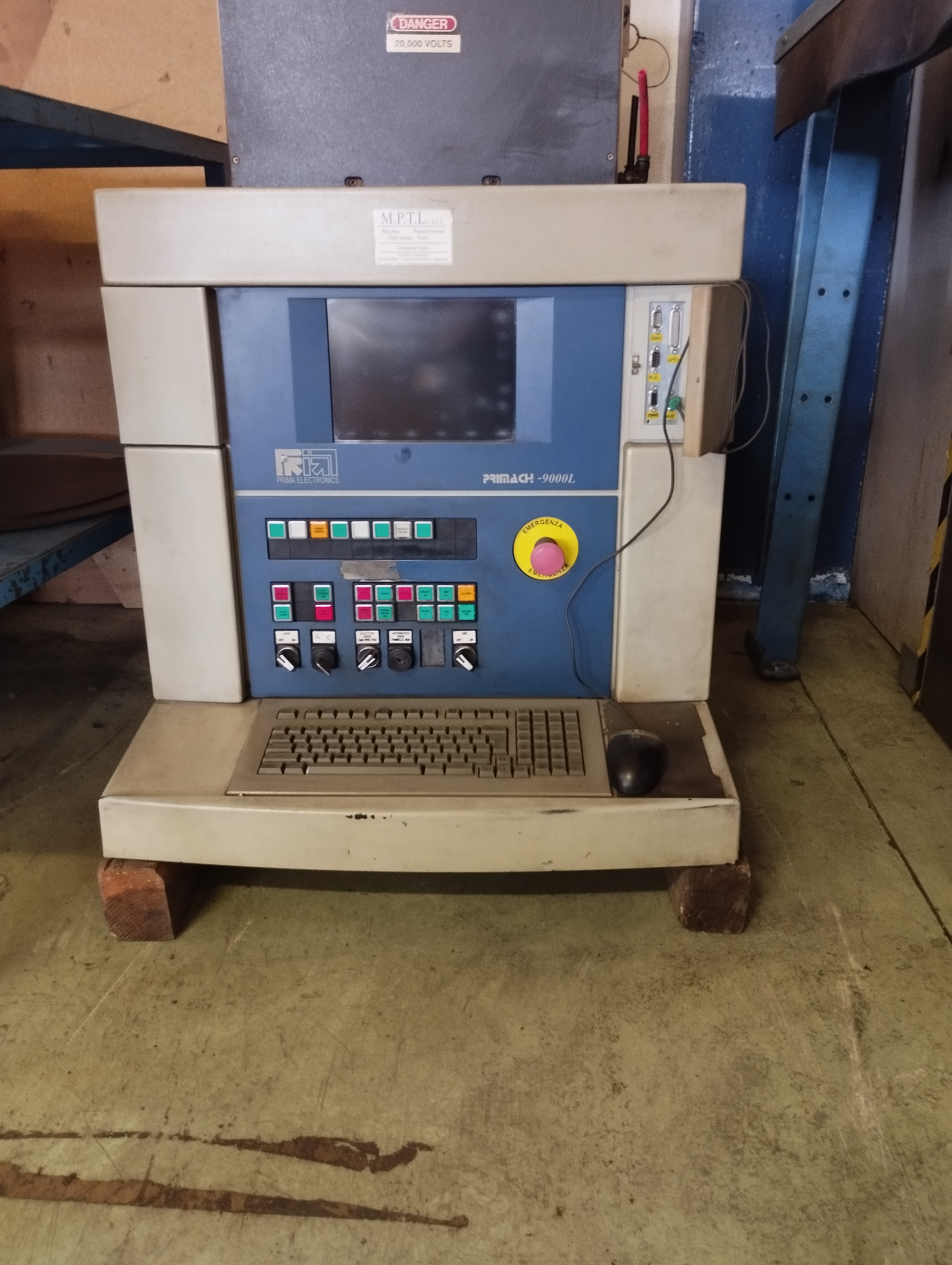 RICAMBI Taglio Laser PRIMA INDUSTRIE mod. PLATINO in vendita - foto 1