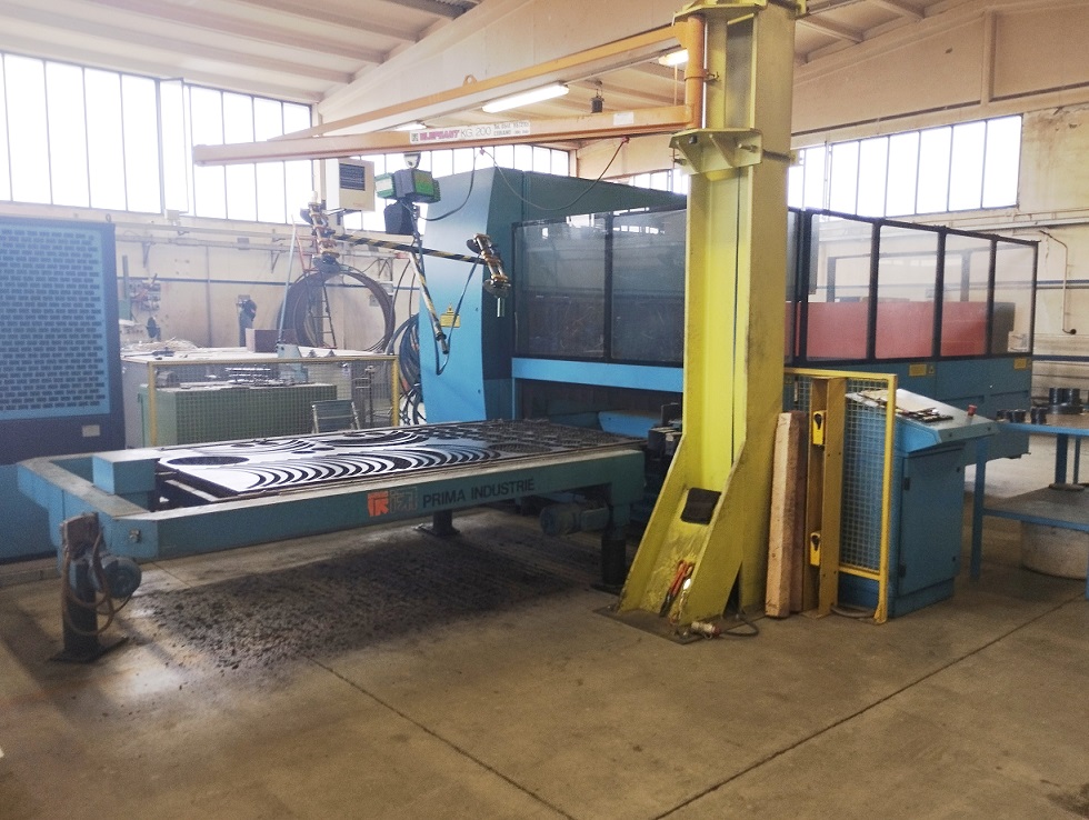 TAGLIO LASER PRIMA INDUSTRIE PLATINO  in vendita - foto 2