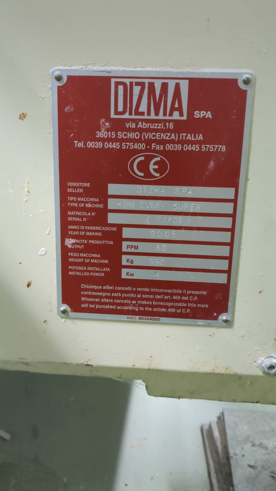 Confezionatrice Dizma in vendita - foto 4