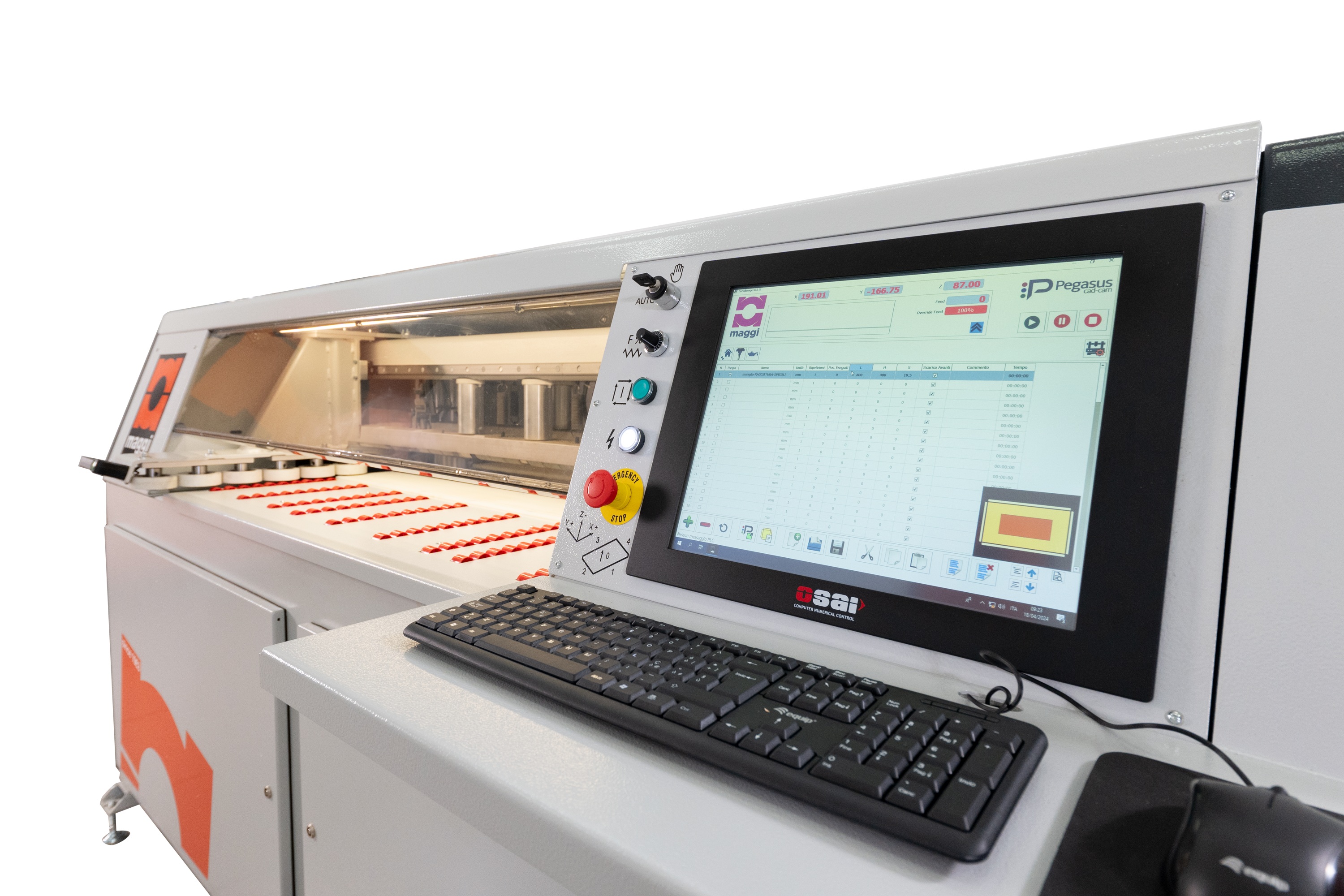 MAGGI BORING SYSTEM 1200 EVO Foratrice CNC Facilm.Progr in vendita - foto 2