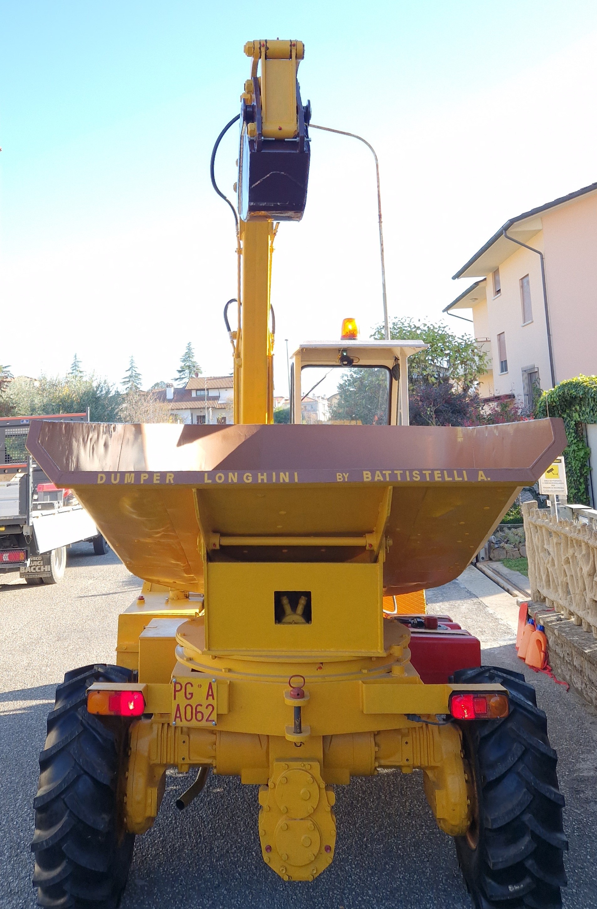 Dumper–Escavatore LONGHINI DHHM – Esemplare UNICO in vendita - foto 11