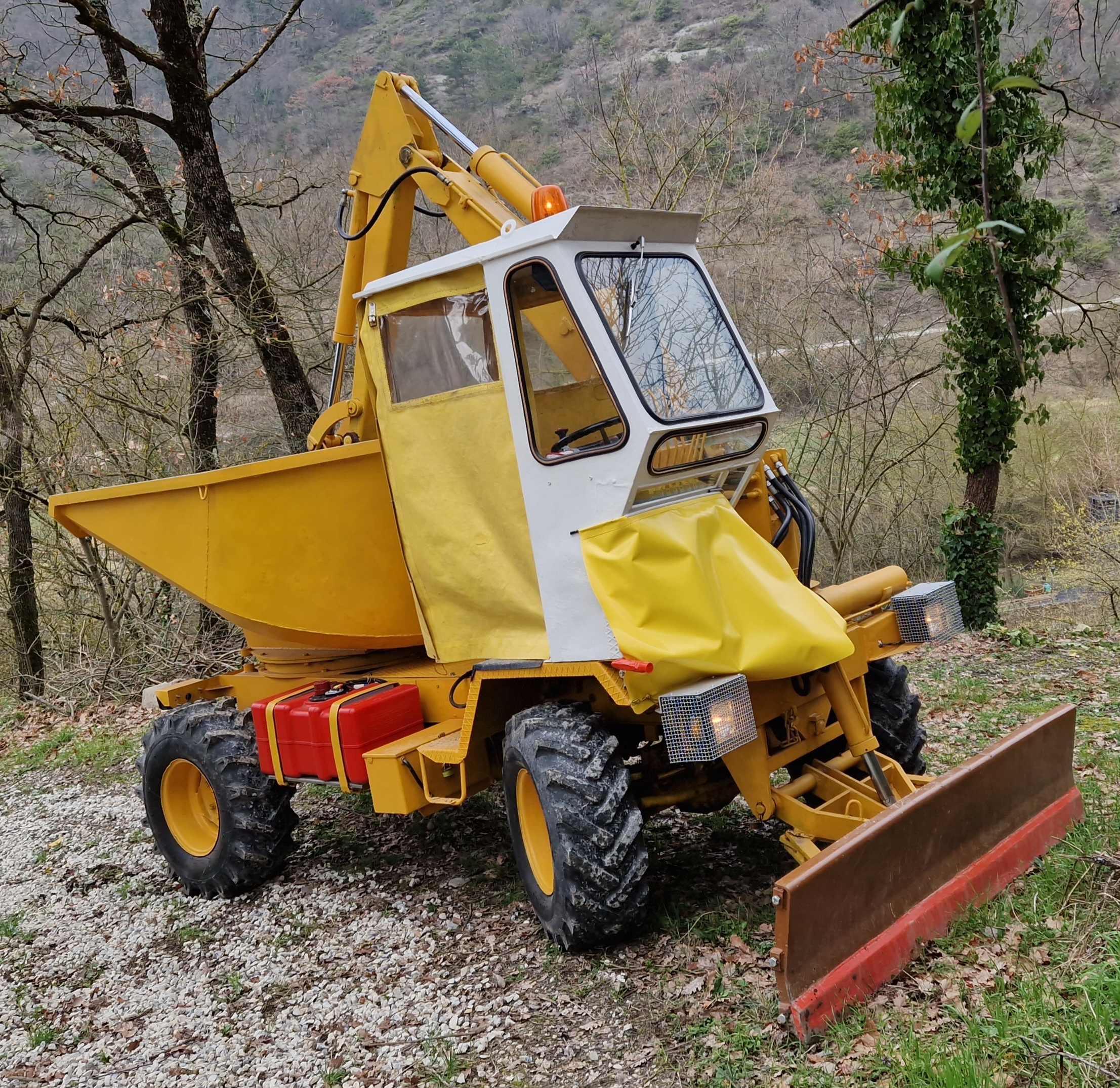 Dumper–Escavatore LONGHINI DHHM – Esemplare UNICO in vendita - foto 1