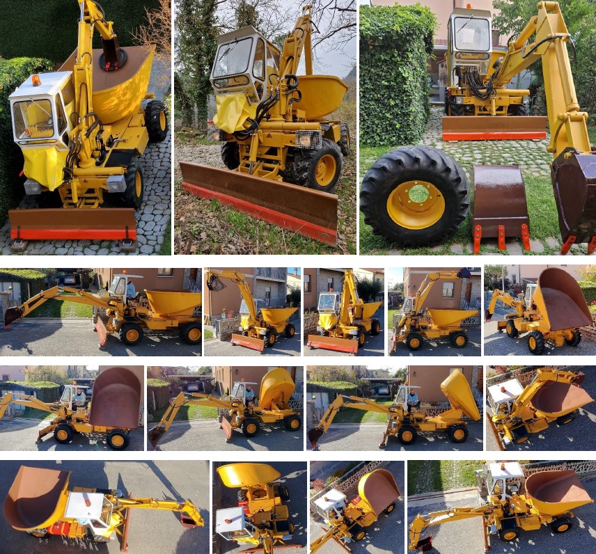 Dumper–Escavatore LONGHINI DHHM – Esemplare UNICO in vendita - foto 14