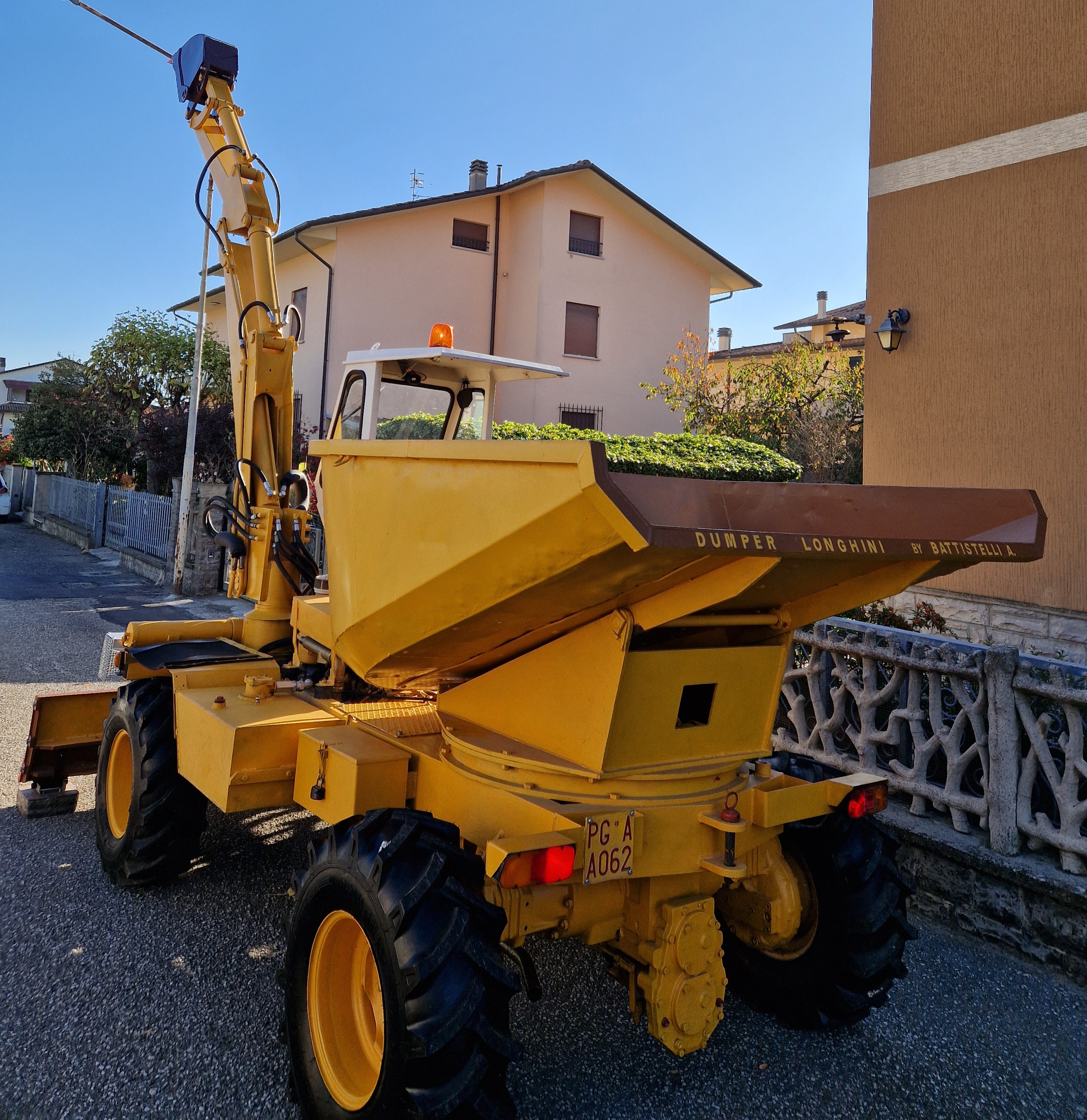 Dumper–Escavatore LONGHINI DHHM – Esemplare UNICO in vendita - foto 12