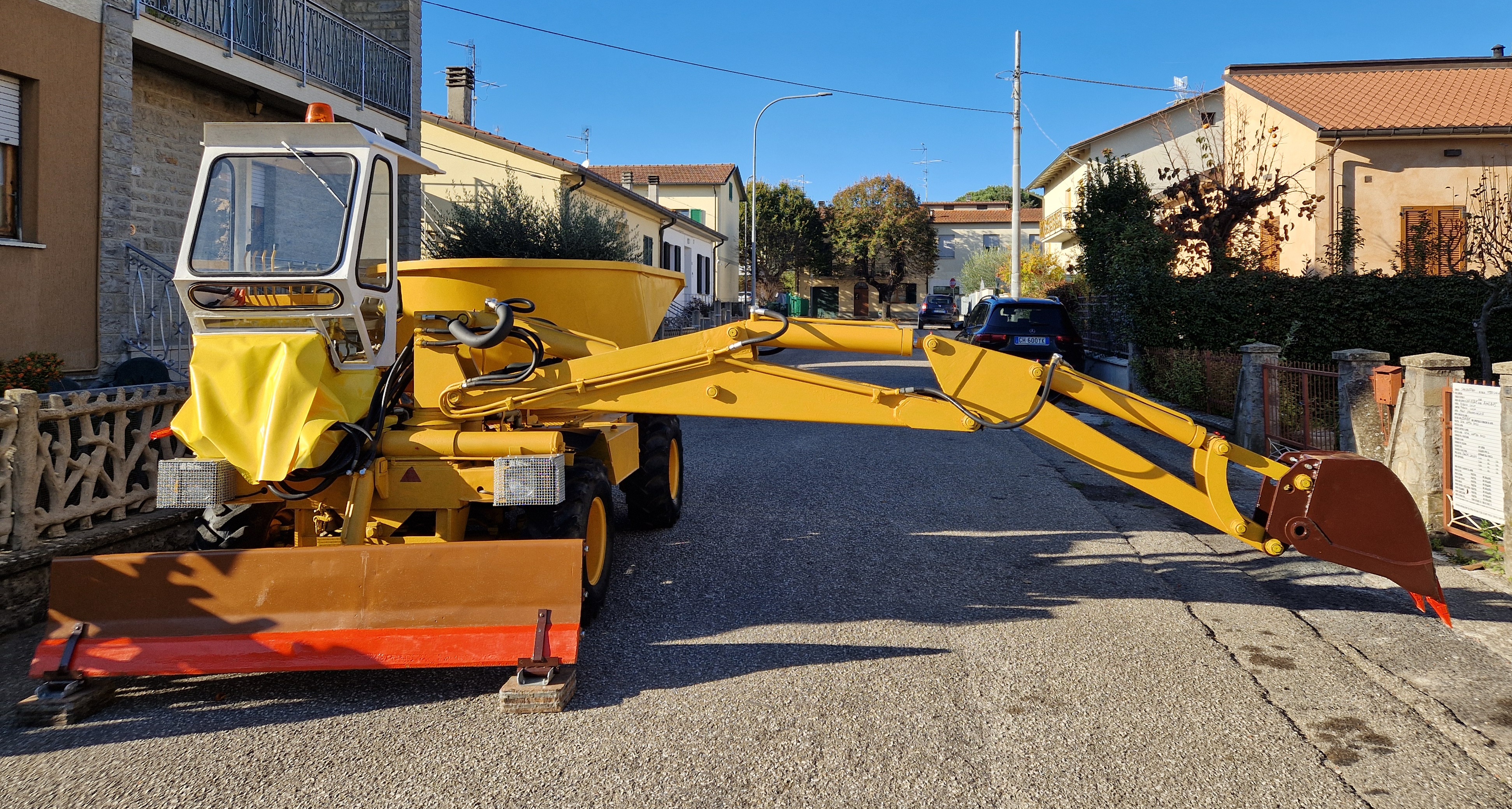Dumper–Escavatore LONGHINI DHHM – Esemplare UNICO in vendita - foto 9