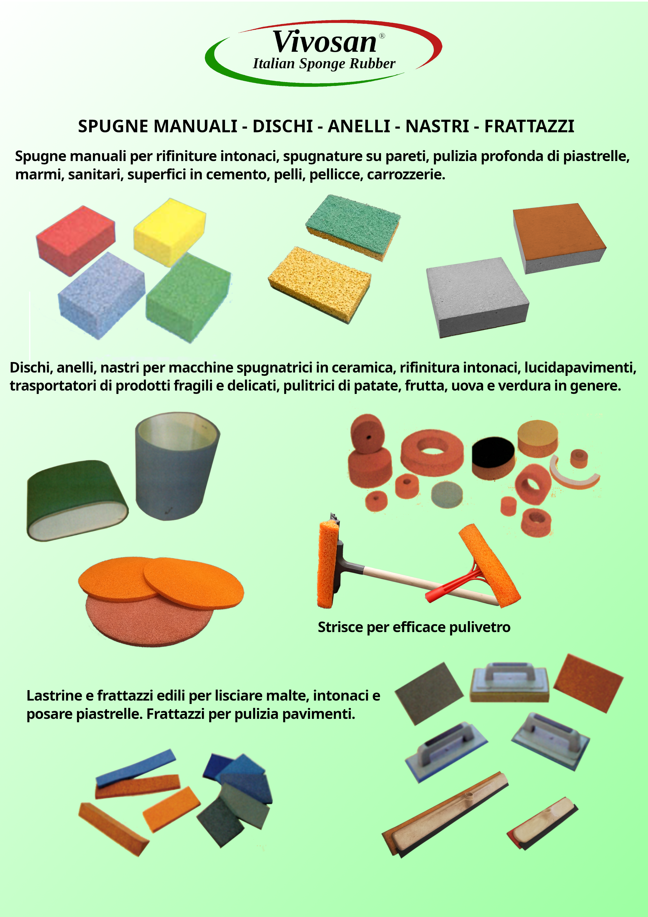 Vendita produzione GommaSpugna di Caucciù Naturale in vendita - foto 2