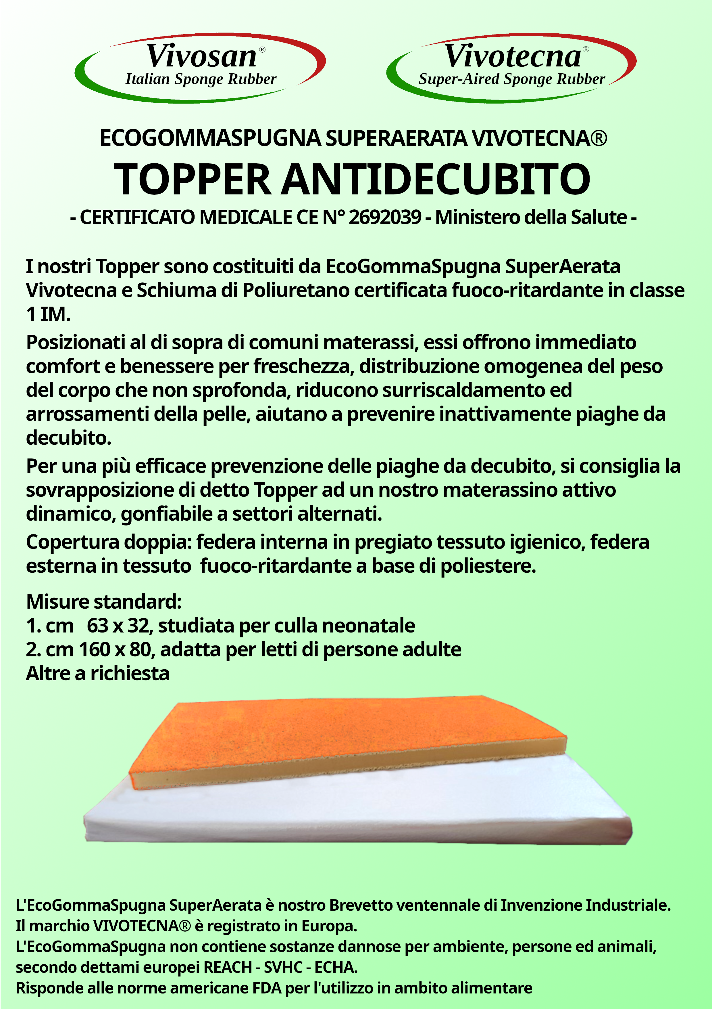 Vendita produzione GommaSpugna di Caucciù Naturale in vendita - foto 5