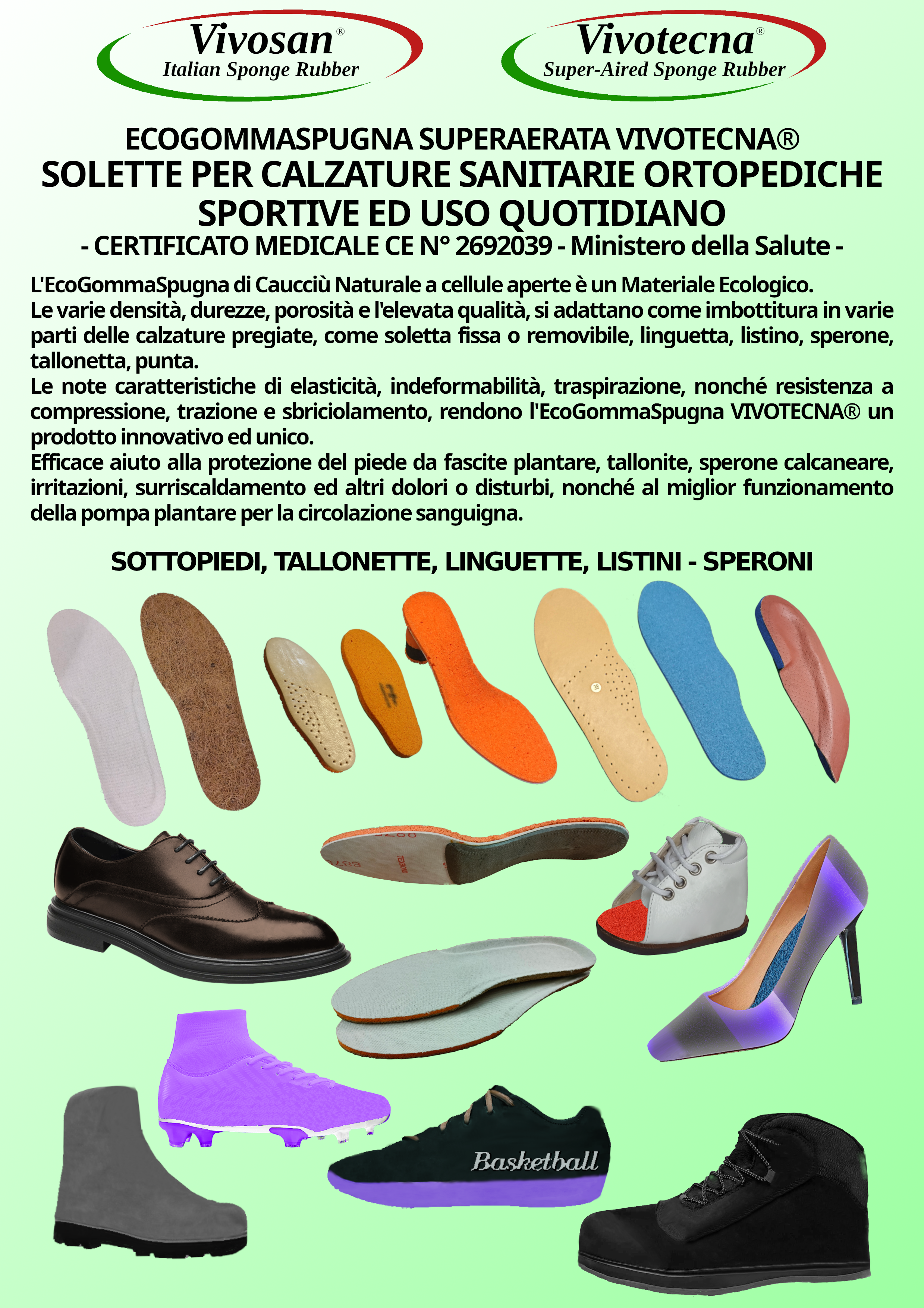 Vendita produzione GommaSpugna di Caucciù Naturale in vendita - foto 6