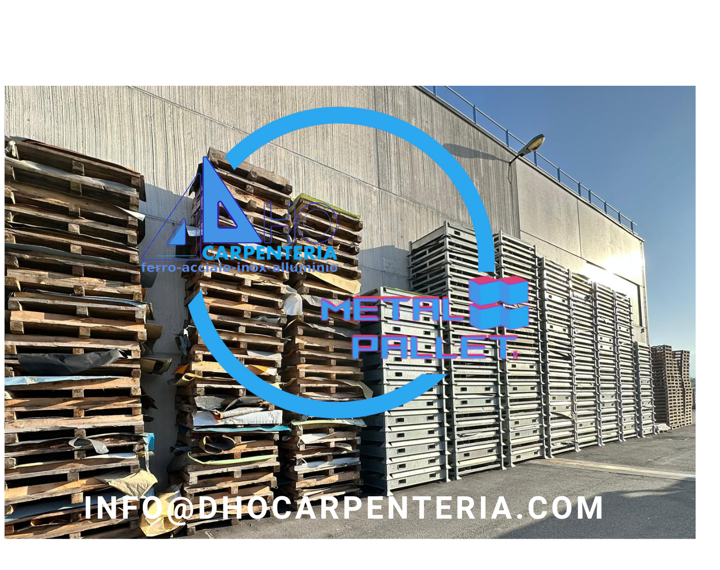 METALPALLET IMPILABILI TRASPORTABILI SALVASPAZIO in vendita - foto 5