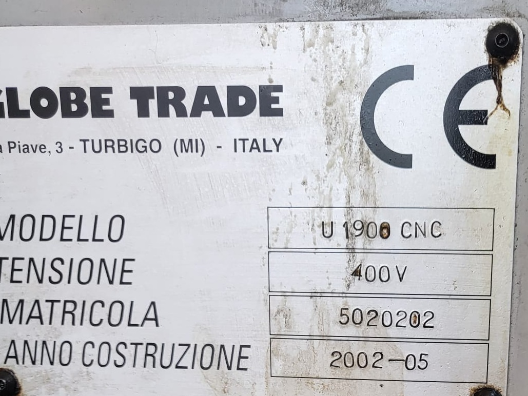FRESATRICE  GLOBA TRADE  MOD. U 1900 CNC in vendita - foto 10