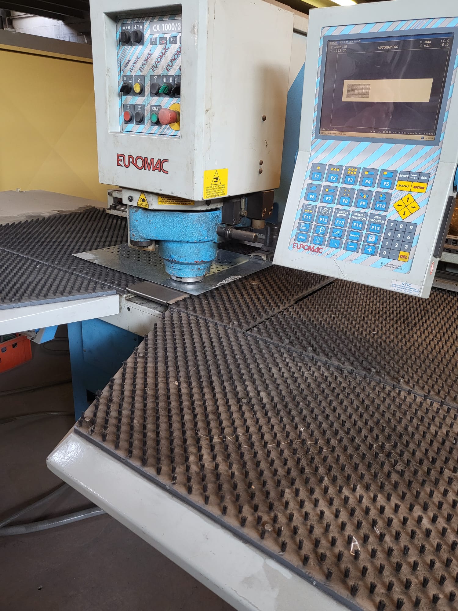 Punzonatrice Euromac   Cx 1000/30 30 Ton Cnc in vendita - foto 11