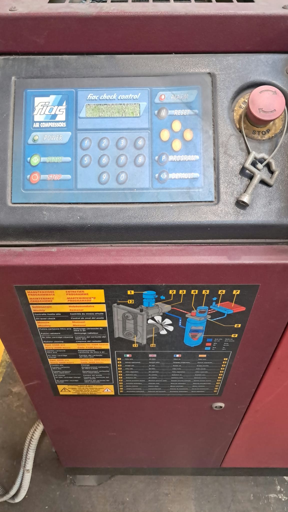 COMPRESSORE  A VITE SENZA FINE  MARCA FIAC in vendita - foto 2