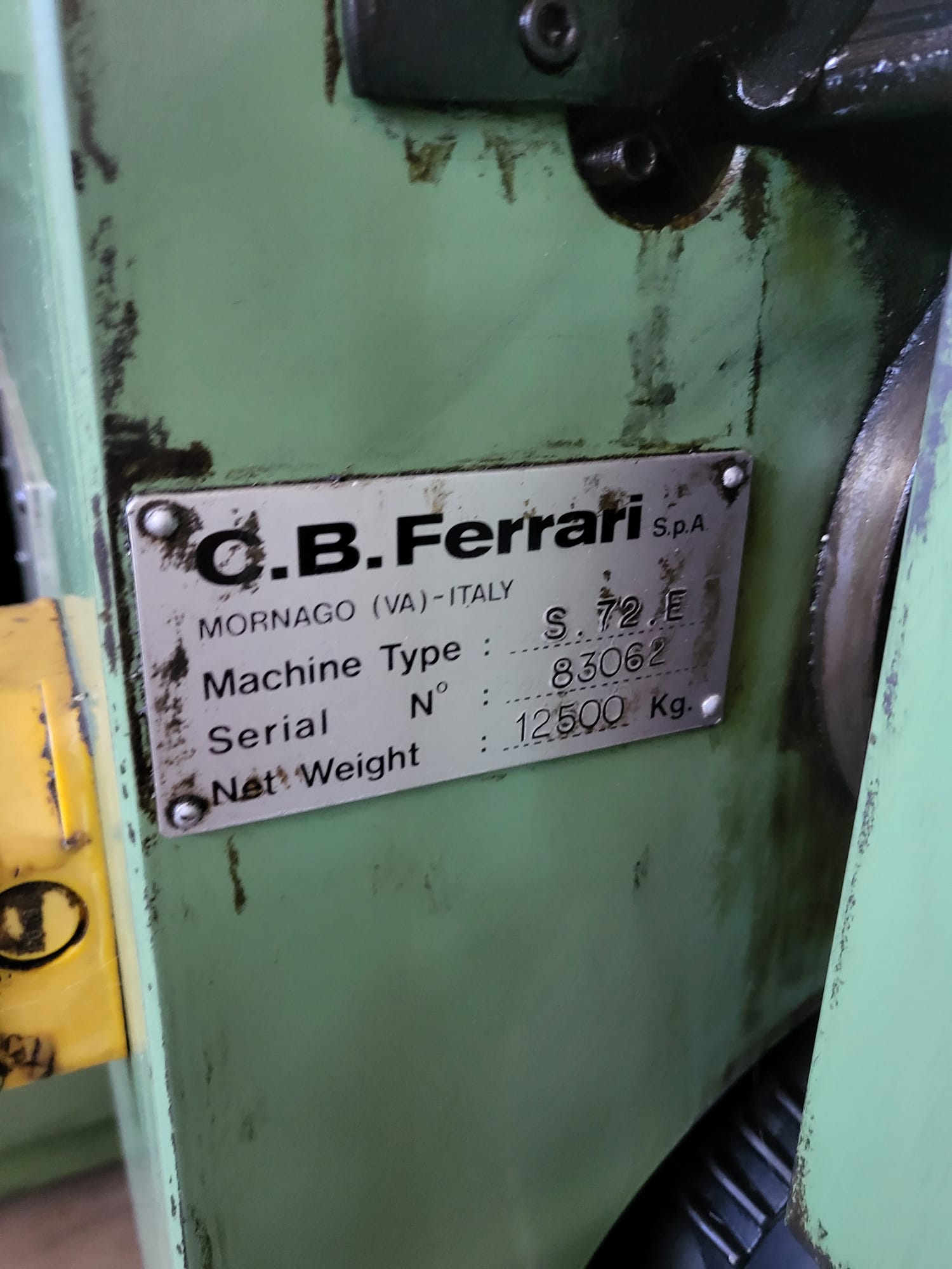 Centro Di Lavoro C.B. Ferrari  Mod. S 72 -E  in vendita - foto 3