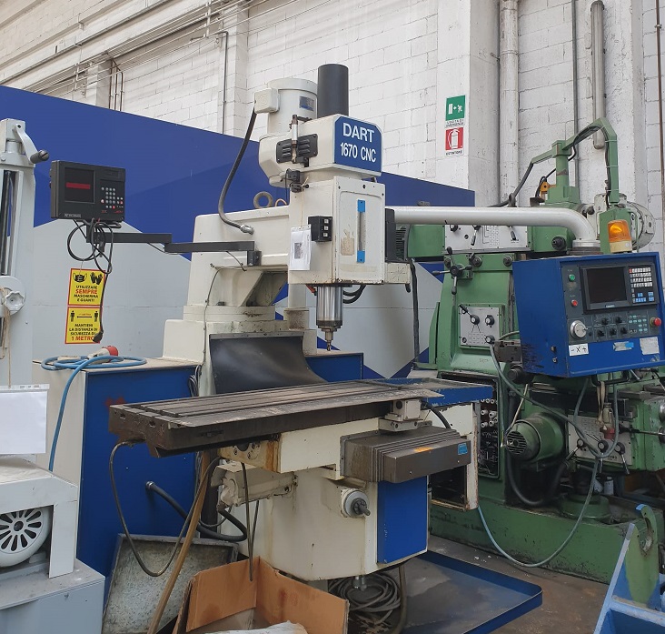 FRESA DART MODELLO  1670 CNC  TAVOLA 1066 X 355 in vendita - foto 1