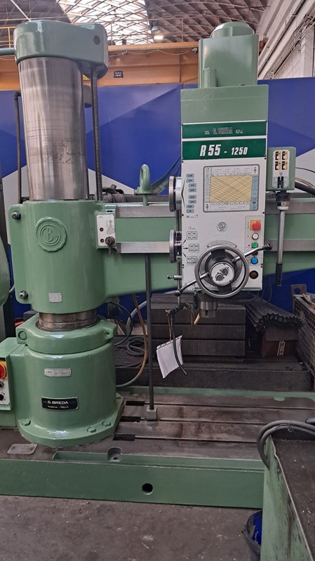 TRAPANO  RADIALE BREDA  1250 X 55 in vendita - foto 3