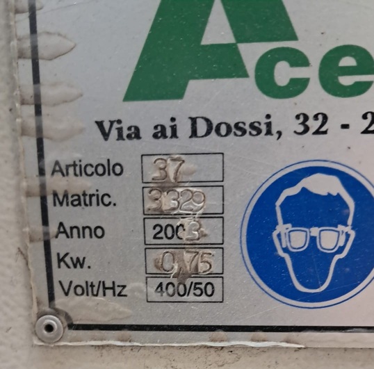 SBAVALAMIERA ACETI ART 37 in vendita - foto 3