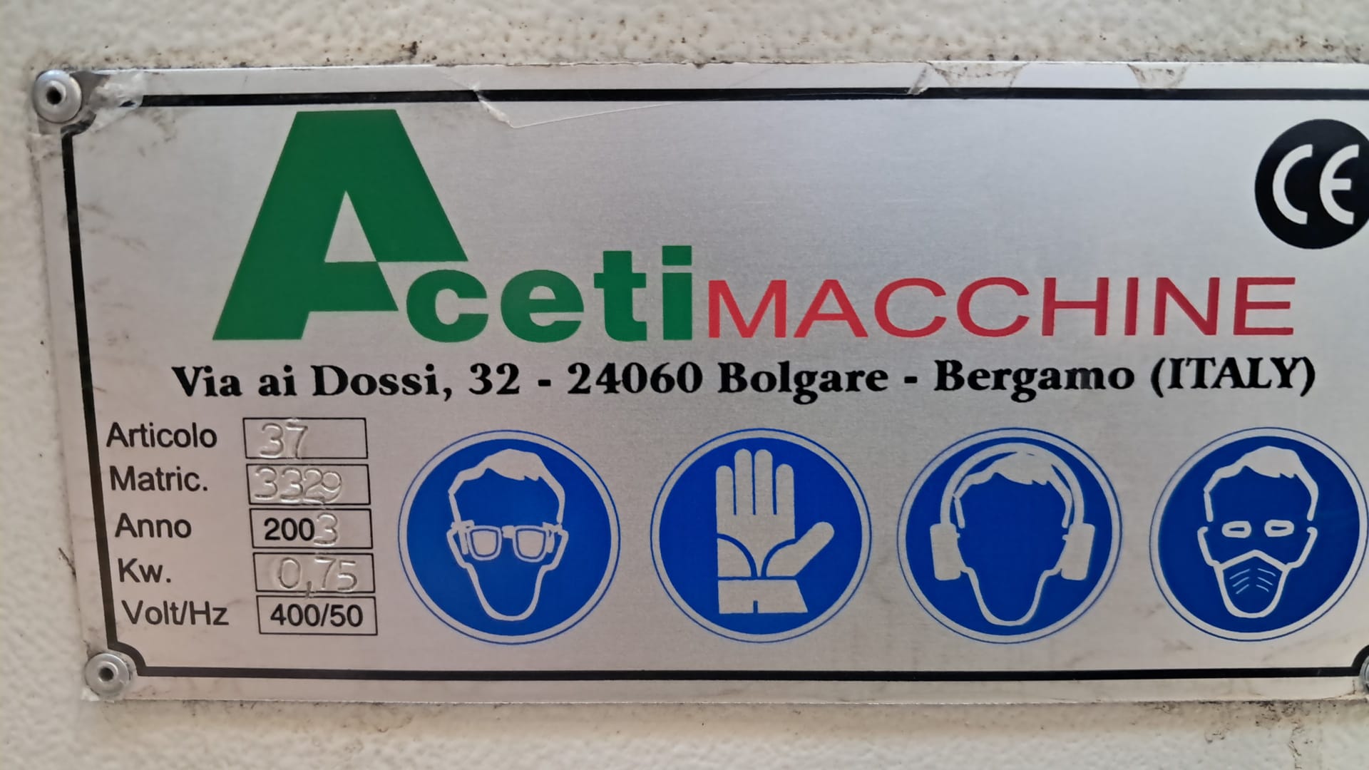 SBAVALAMIERA ACETI ART 37 in vendita - foto 4