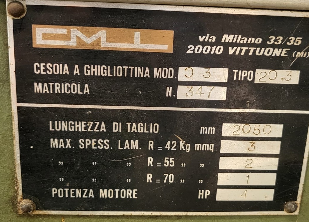 CESOIA  CMLL  2050 X 3 in vendita - foto 3