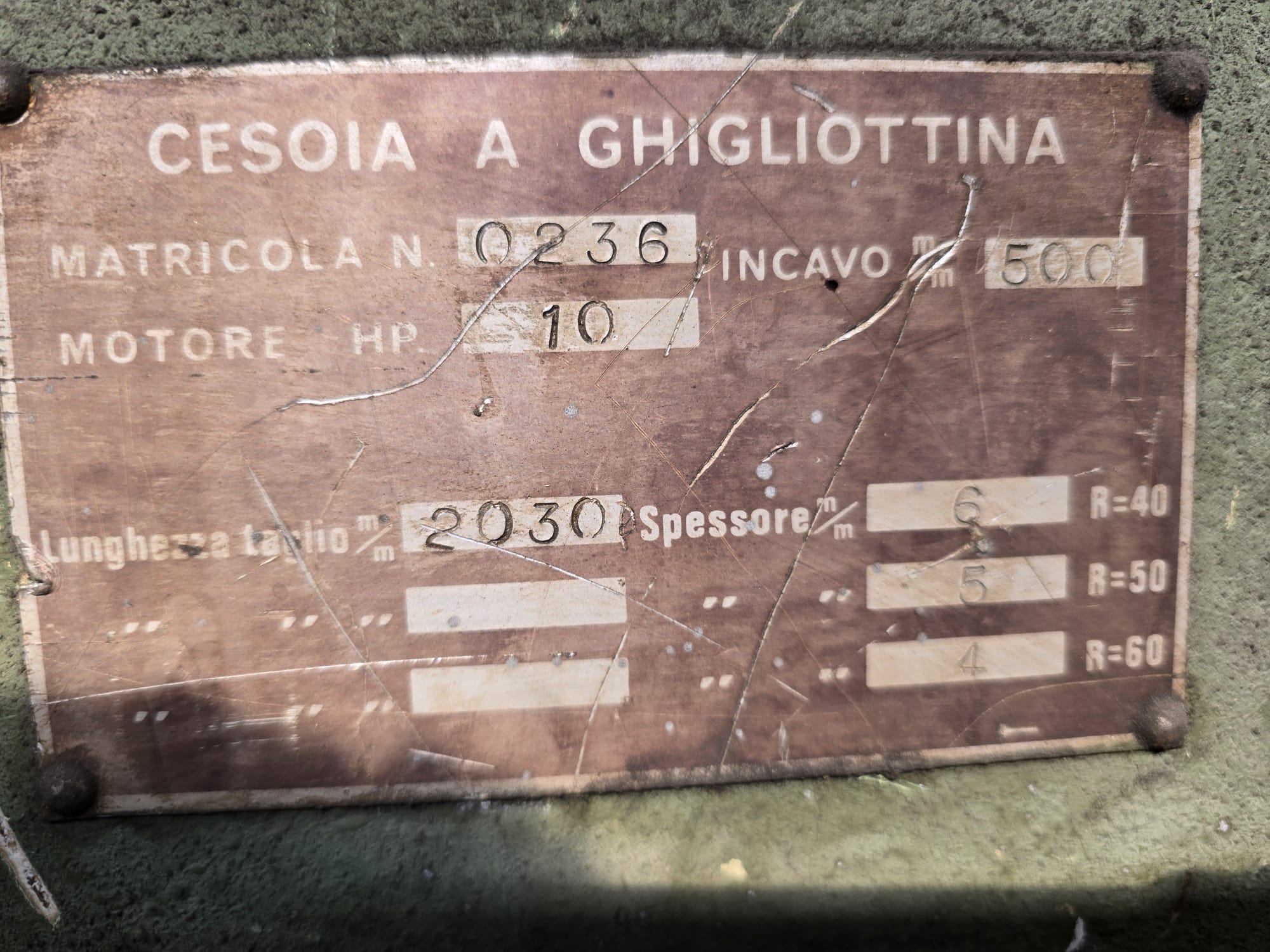 Cesoie a ghigliottina in vendita