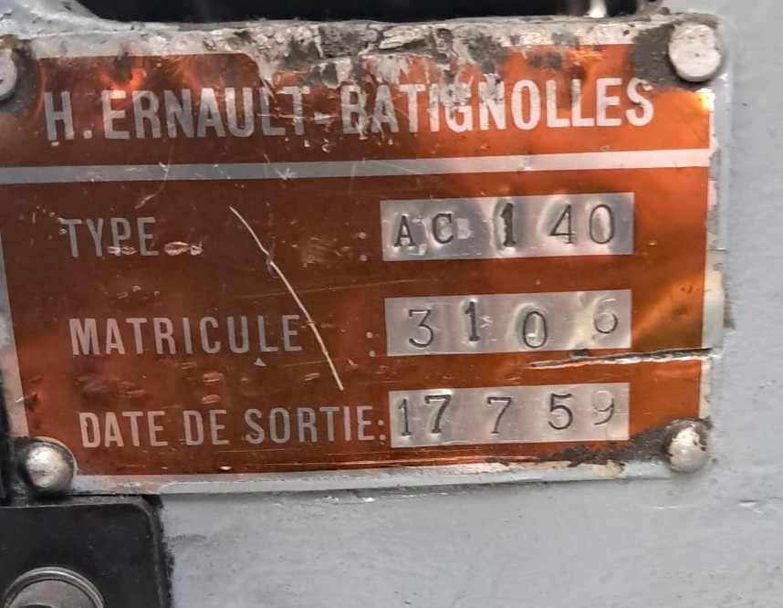 TORNIO PARALLELO ERNAULT  500 X 140 in vendita - foto 4