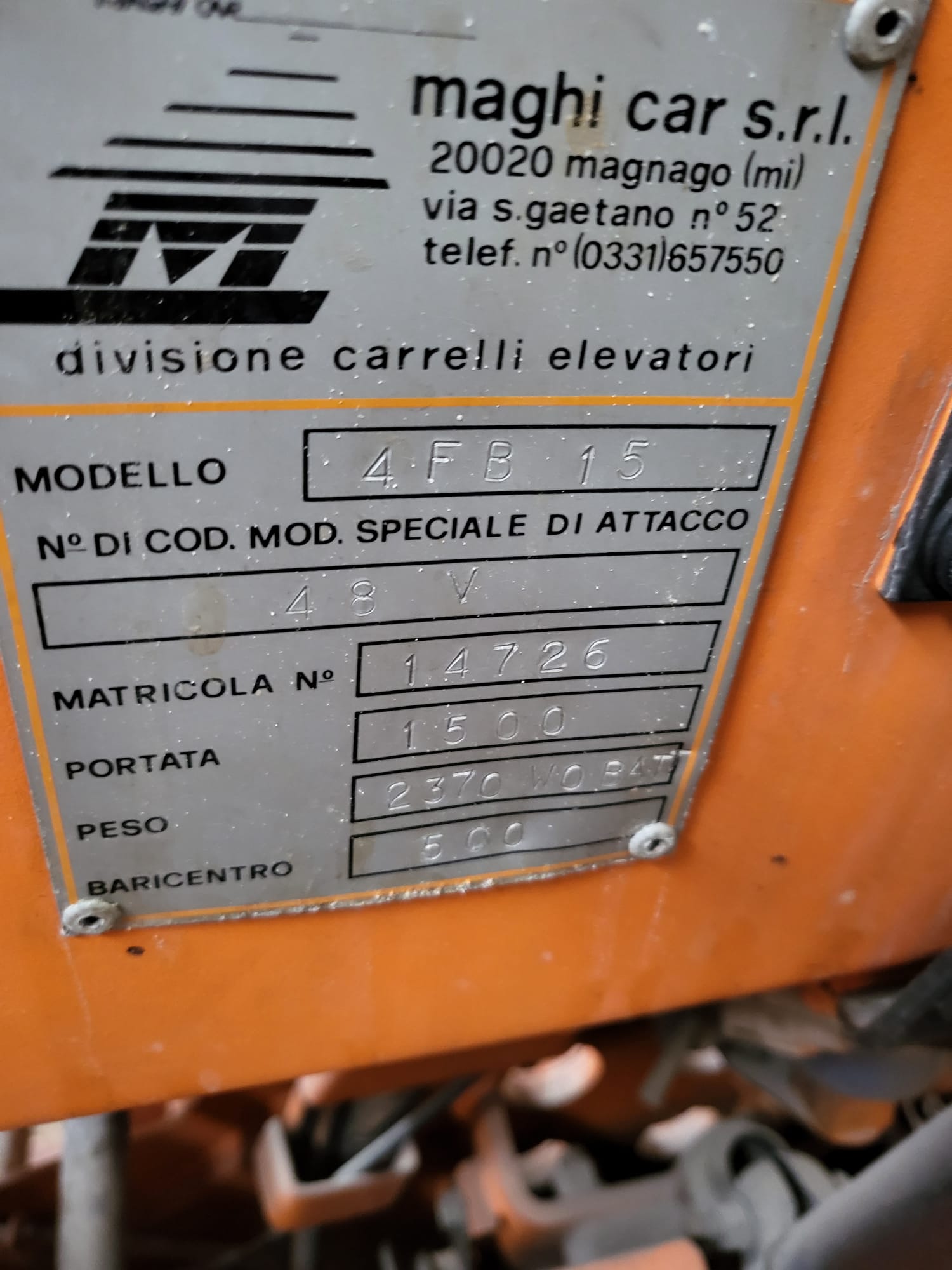 CARRELLO ELEVATORE TOYOTA ELETTRICO  15 QL.  in vendita - foto 2