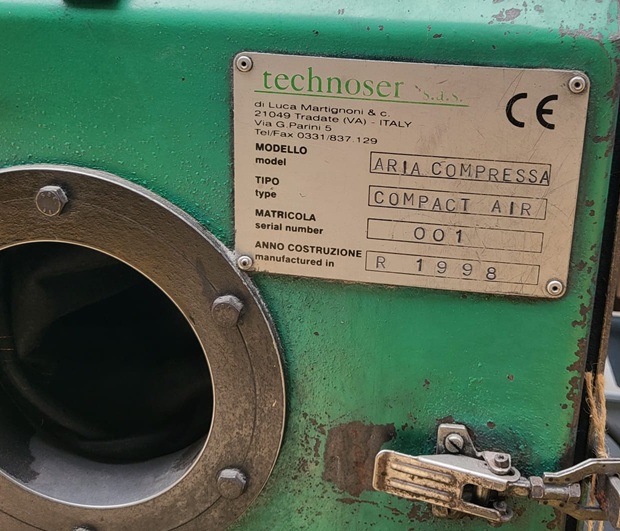 SABBIATRICE  TECHNOSER MODELLO ARIA COMPRESSA  in vendita - foto 4