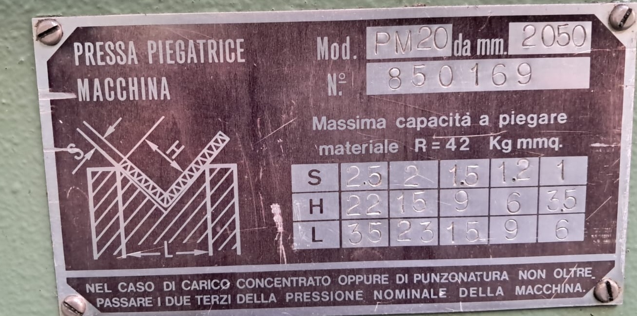 PIEGATRICE MASPERI  2050 X 50 in vendita - foto 5