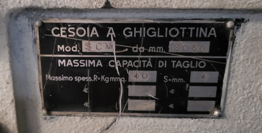 CESOIA  SCM  2050 X 4 /6 in vendita - foto 2