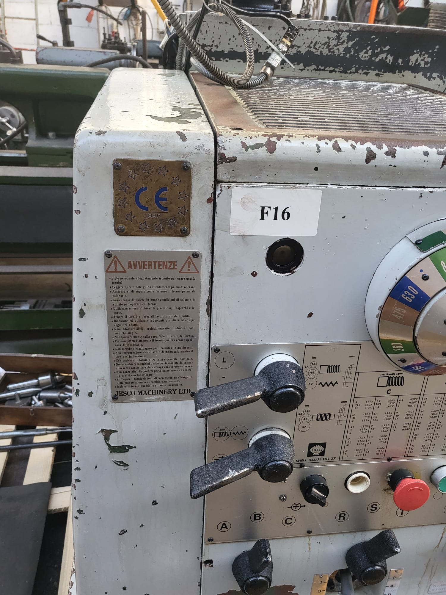 Tornio Parallelo Dashin Champion 1000 X 190 in vendita - foto 7