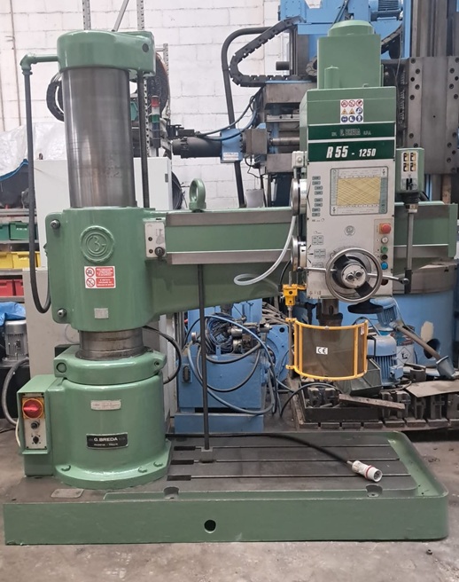 TRAPANO  RADIALE BREDA  1250 X 55 in vendita - foto 6