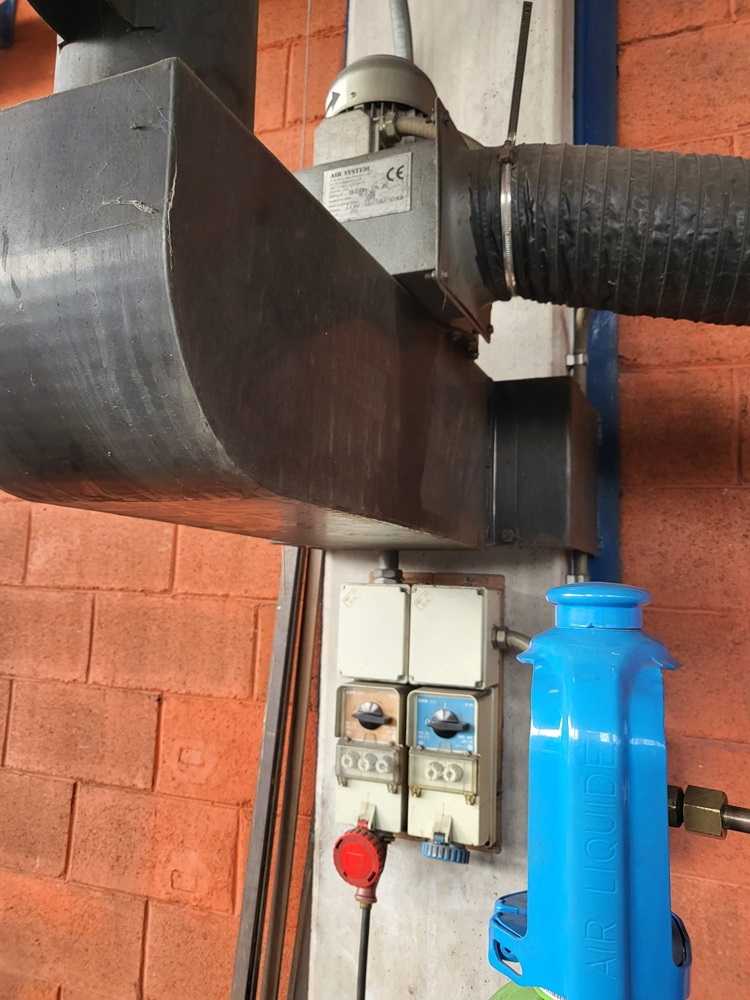IMPIANTO DI ASPIRATORE FUMI AIR SYSTEM  in vendita - foto 5