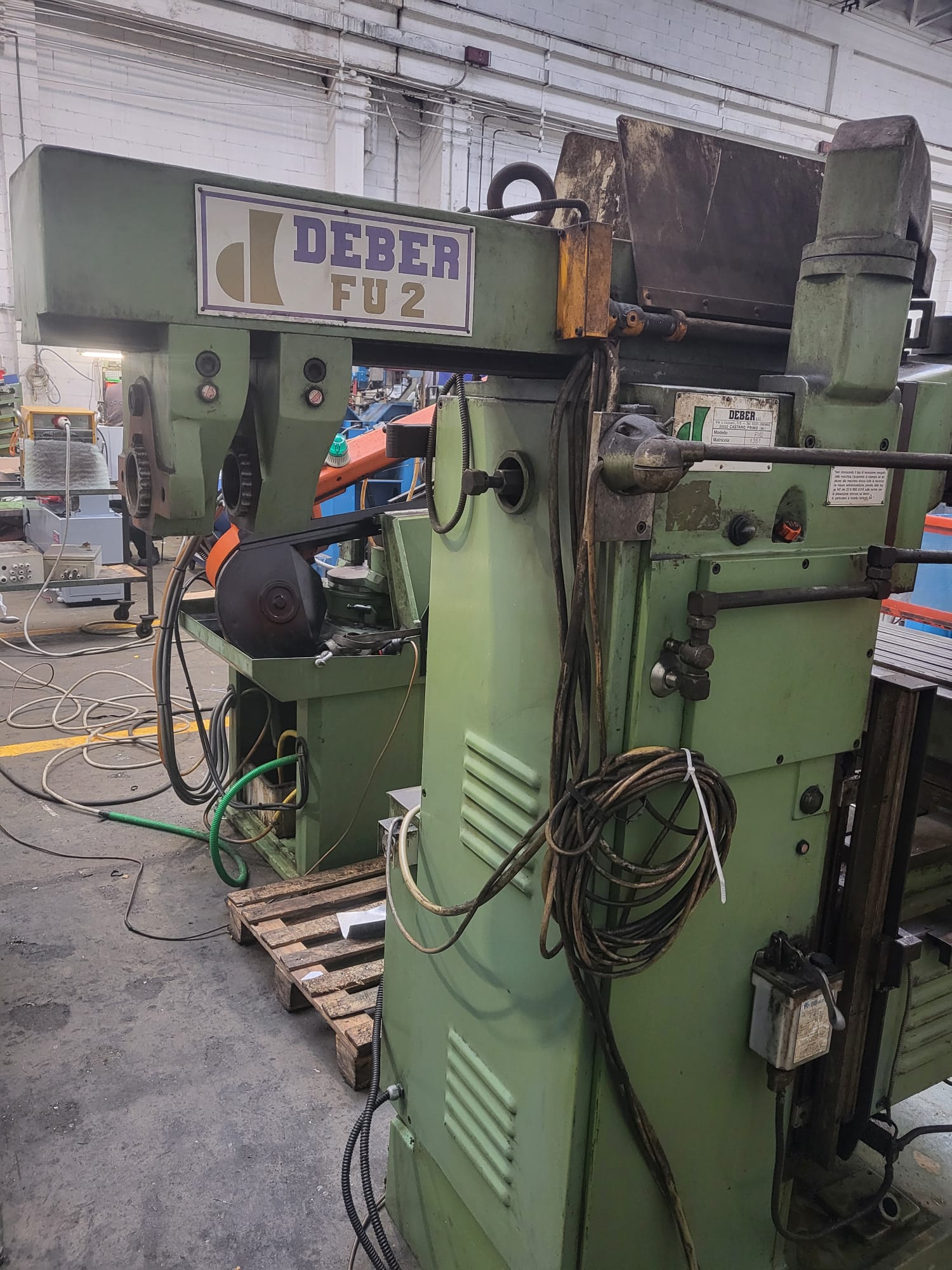 FRESA   DEBER MOD. FU 2  ISO 40 in vendita - foto 4
