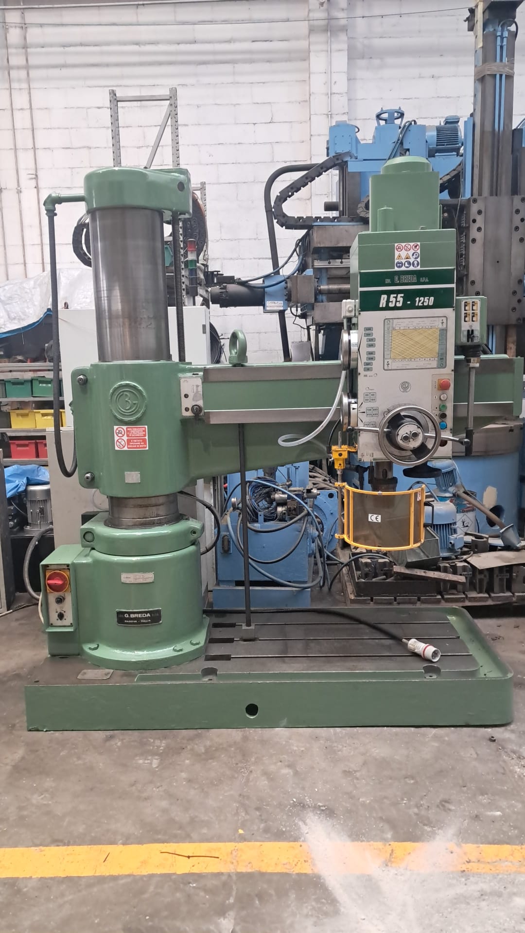 TRAPANO  RADIALE BREDA  1250 X 55 in vendita - foto 4