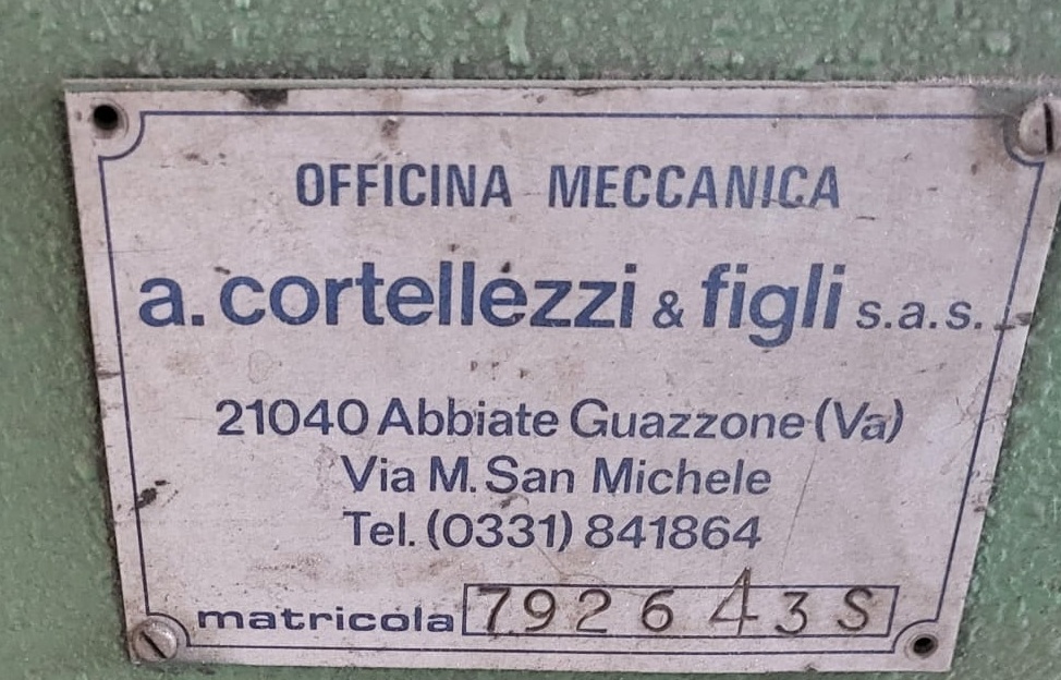 CALANDRA CORTELLEZZI  2000 X 6  3 RULLI  in vendita - foto 2