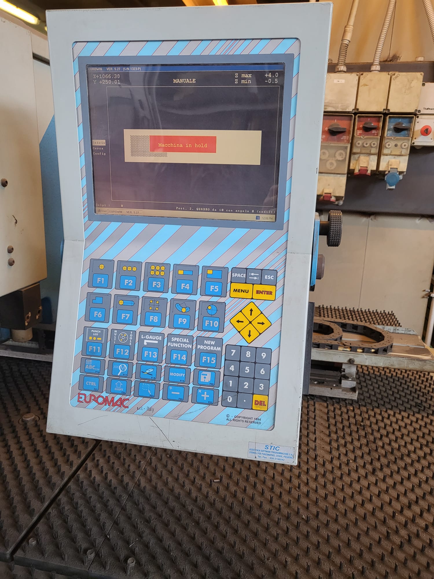 Punzonatrice Euromac   Cx 1000/30 30 Ton Cnc in vendita - foto 13