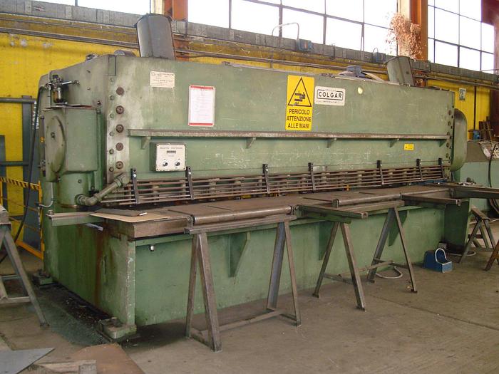 CESOIA A GHIGLIOTTINA MECCANICA COLGAR C 408  4050 X 8 in vendita - foto 1