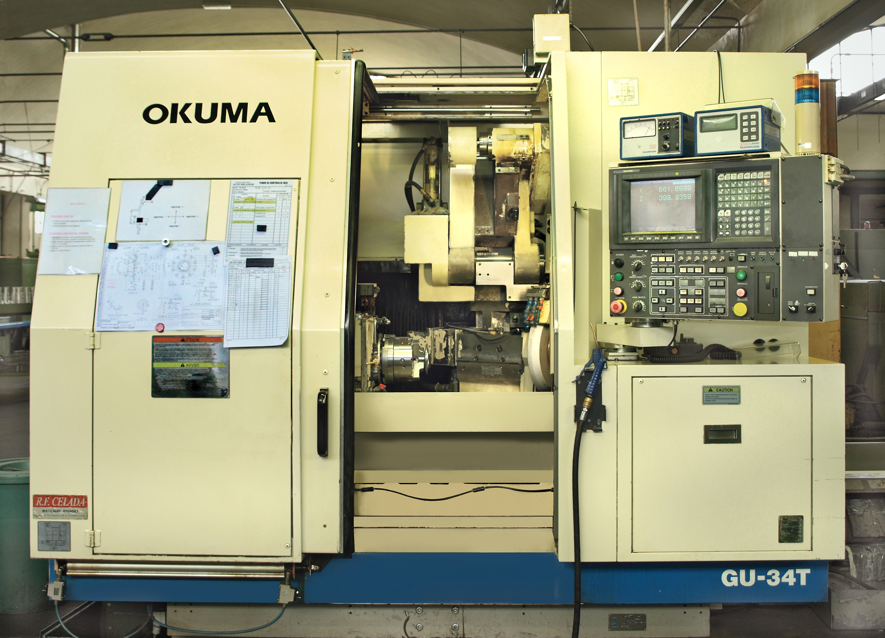 RETTIFICA OKUMA GU34T   in vendita - foto 2