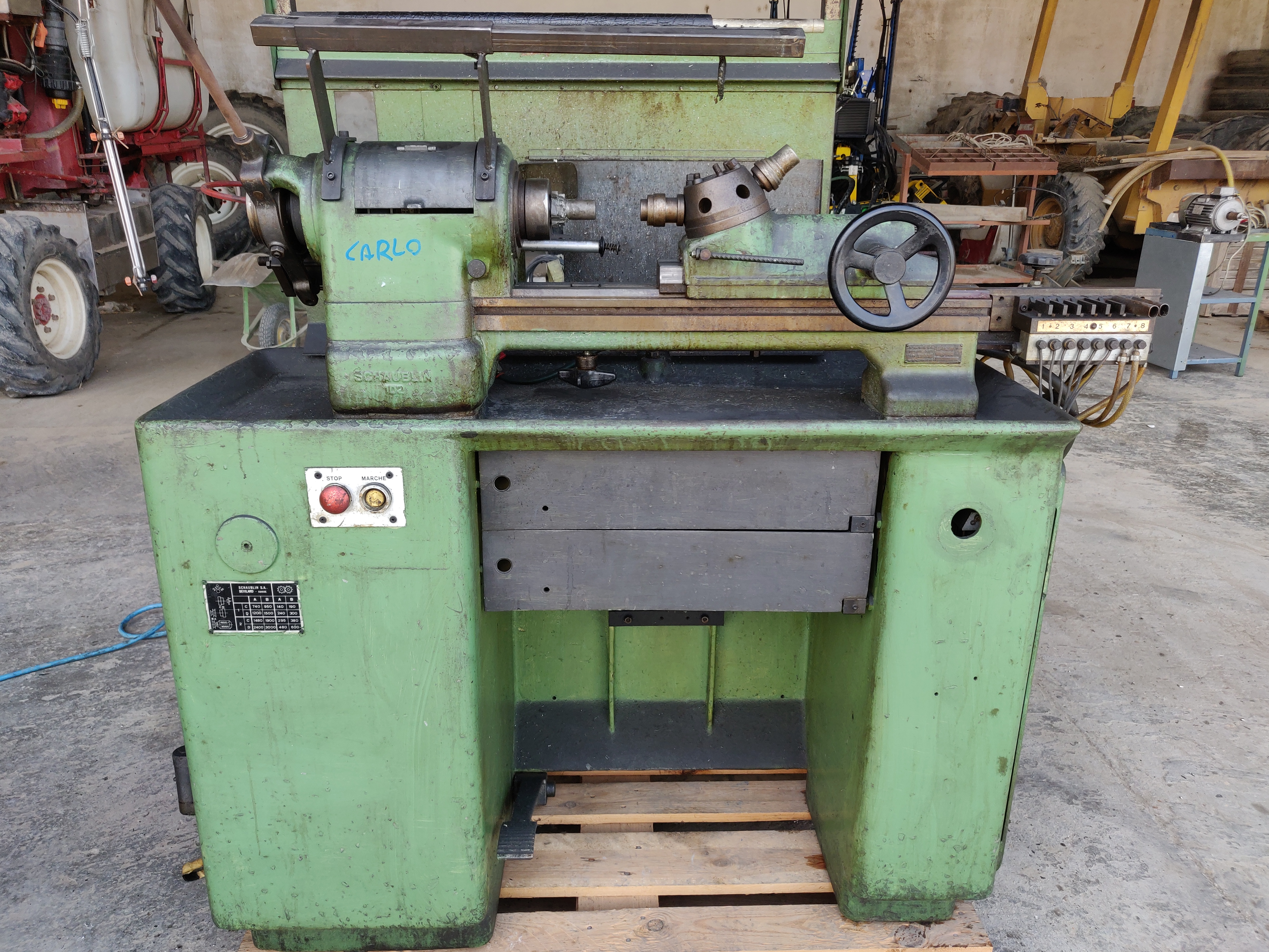 Tornio Schaublin 102 in vendita - foto 7