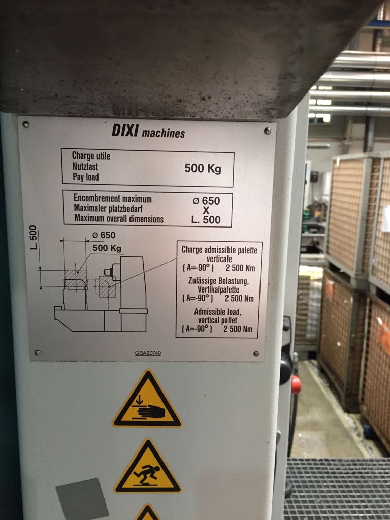 DIXI MACHINES DHP-50 -5X- SIEMENS 840D -ATC60-APC2 -CE- in vendita - foto 13